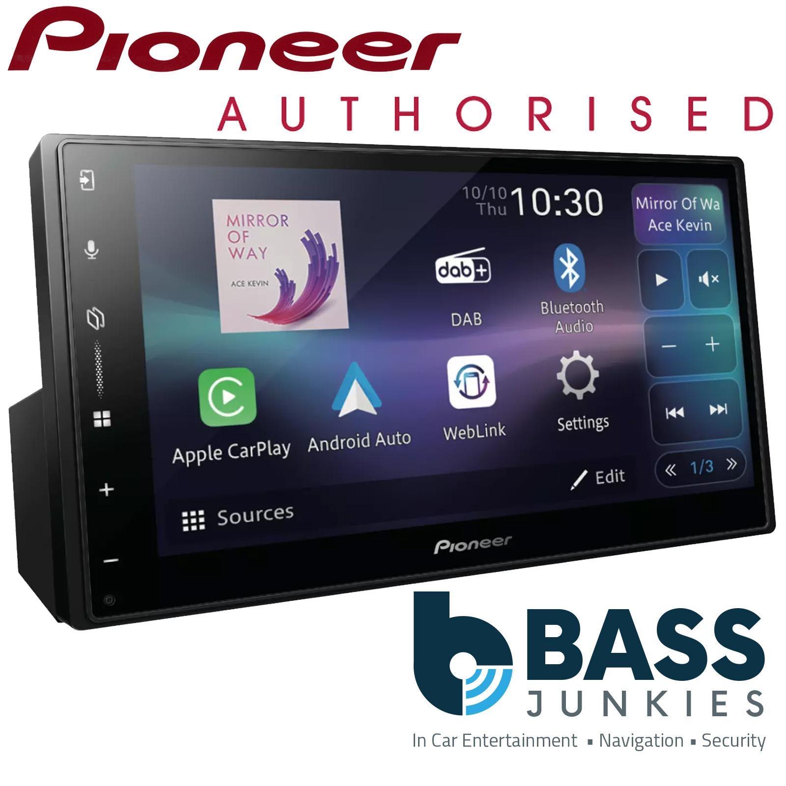 Pioneer SPH-DA77DAB 6.8" Wireless CarPlay Android Auto DAB Bluetooth Wifi Stereo