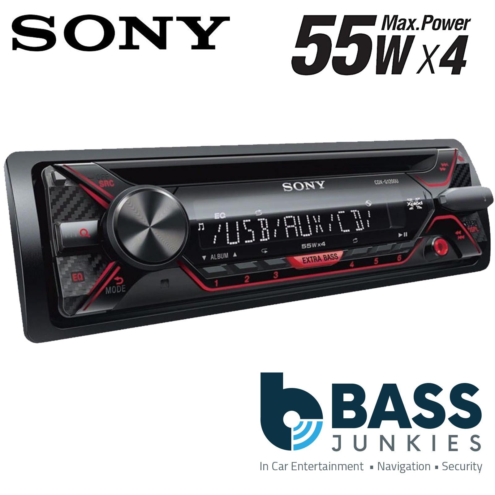Sony CDX-G1300U - CD MP3 WMA USB AUX Car Stereo Radio Tuner Player