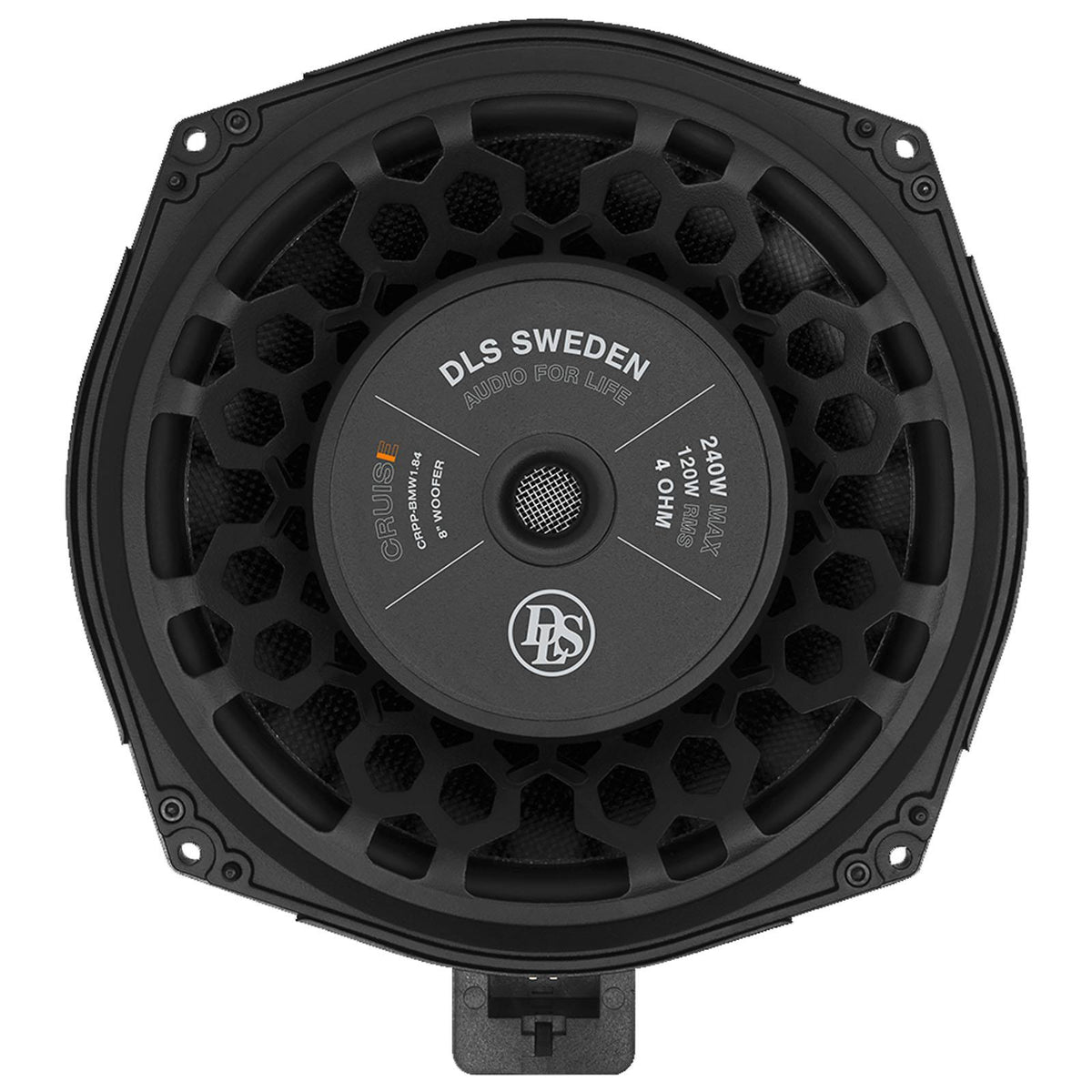 DLS CRPP-BMW1.84 - 8" 20cm 480 Watts Mini Cooper 06-16 Underseat Car Subwoofer