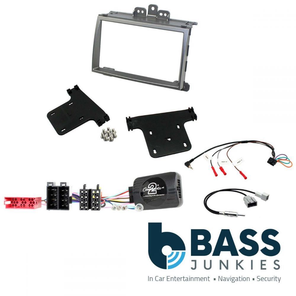 Connects2 CTKHY02 Hyundai i20 2009 - 2012 Stereo Double Din Fascia Steering Wheel Interface Kit