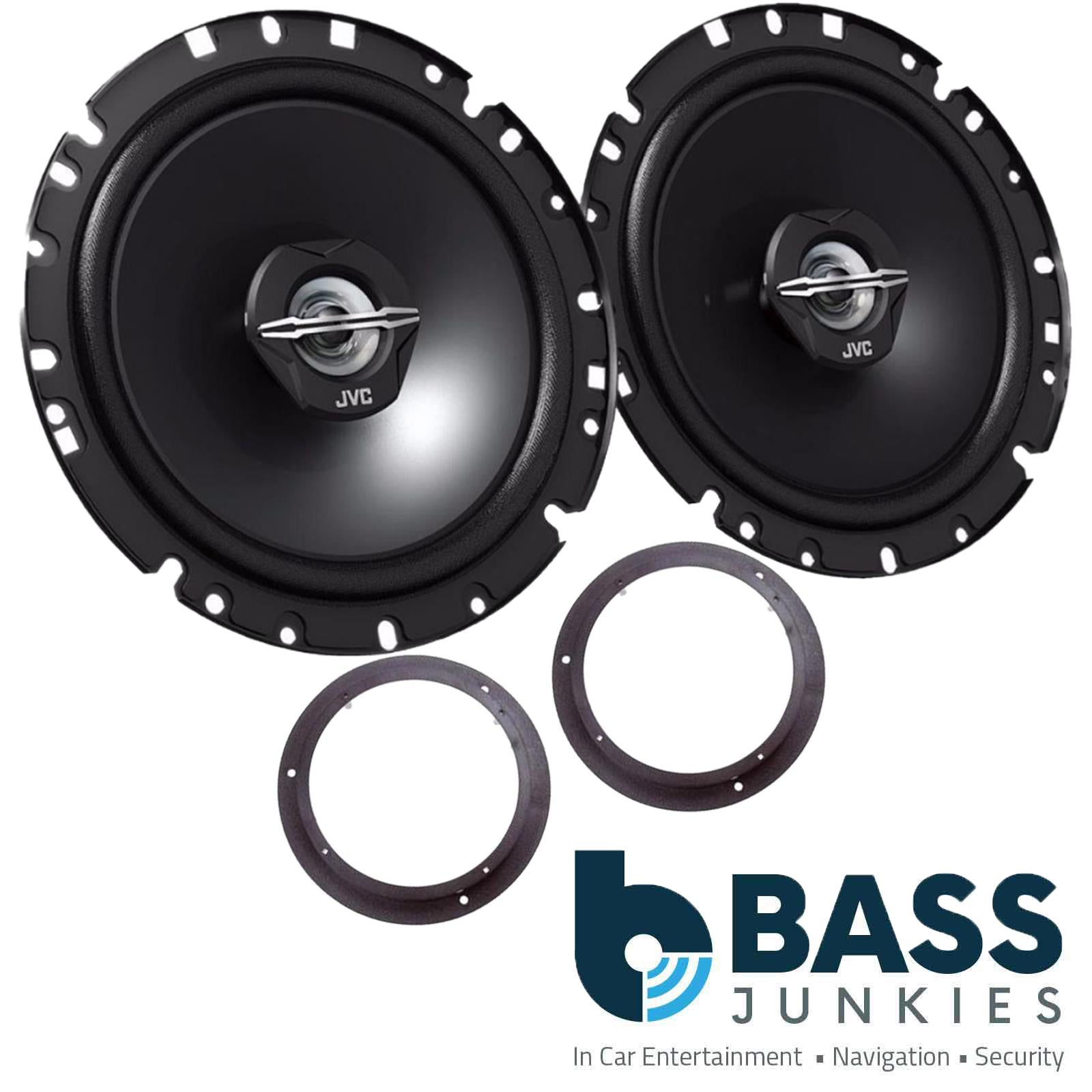 Mercedes A Class W169 04-12 JVC 17cm 600 Watts 2 Way Front Door Car Speakers