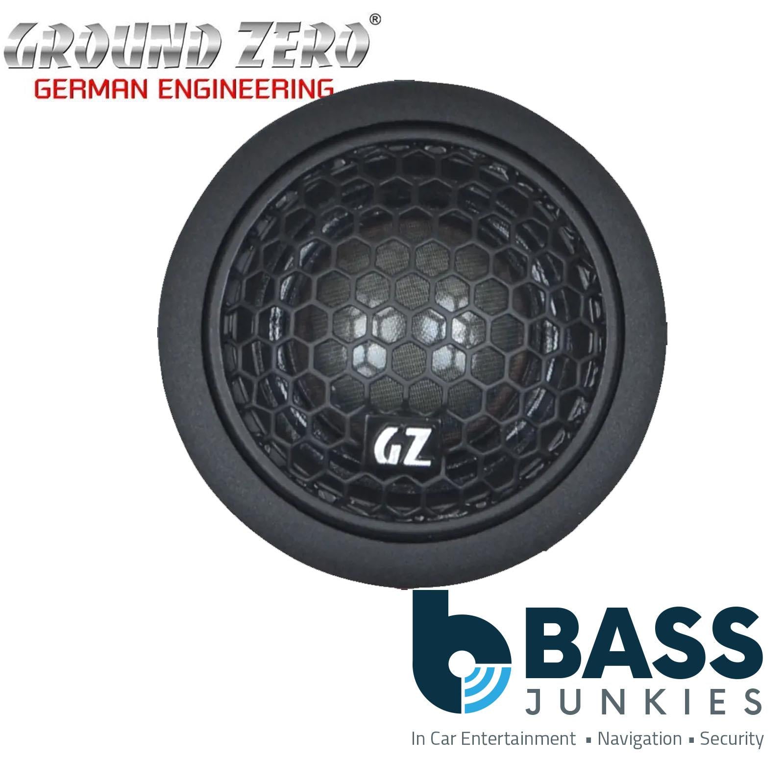 Ground Zero GZRT 25SQ - 1" Inch / 25mm 3 Ohm 70 WRMS Coated Car Tweeter