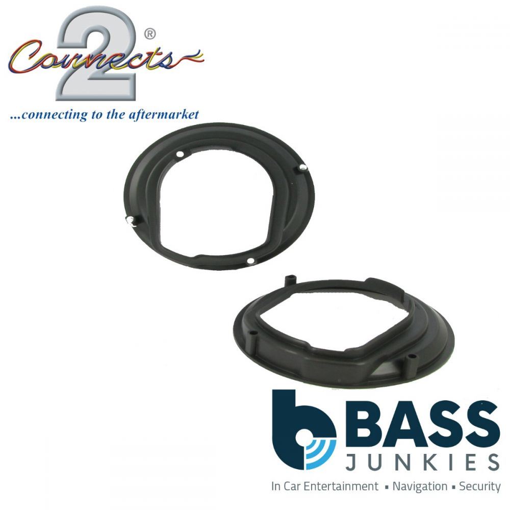 Connects2 CT25PE03 - Peugeot 306 1993 - 2001 XN Models Car Front Door Speaker Adapter Brackets