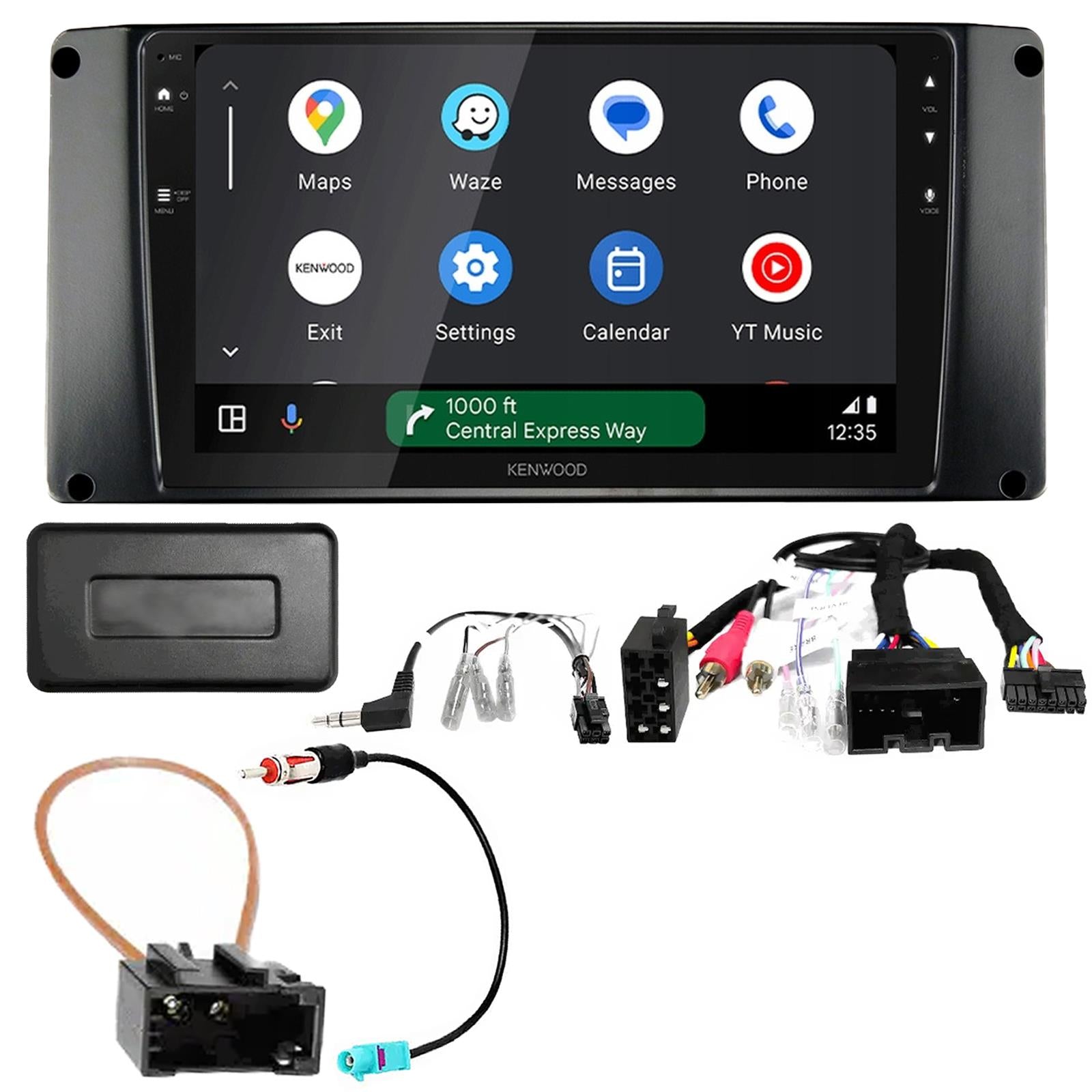 Kenwood 9" CarPlay Android Car Stereo Kit For LandRover Range Rover Amp 05-12