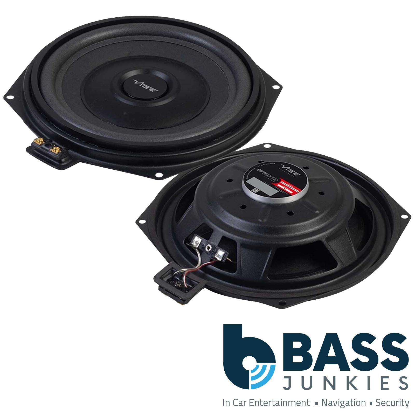 8" 20cm 345Watts Underseat Subwoofer Upgrade for BMW 3 Series F30 F31