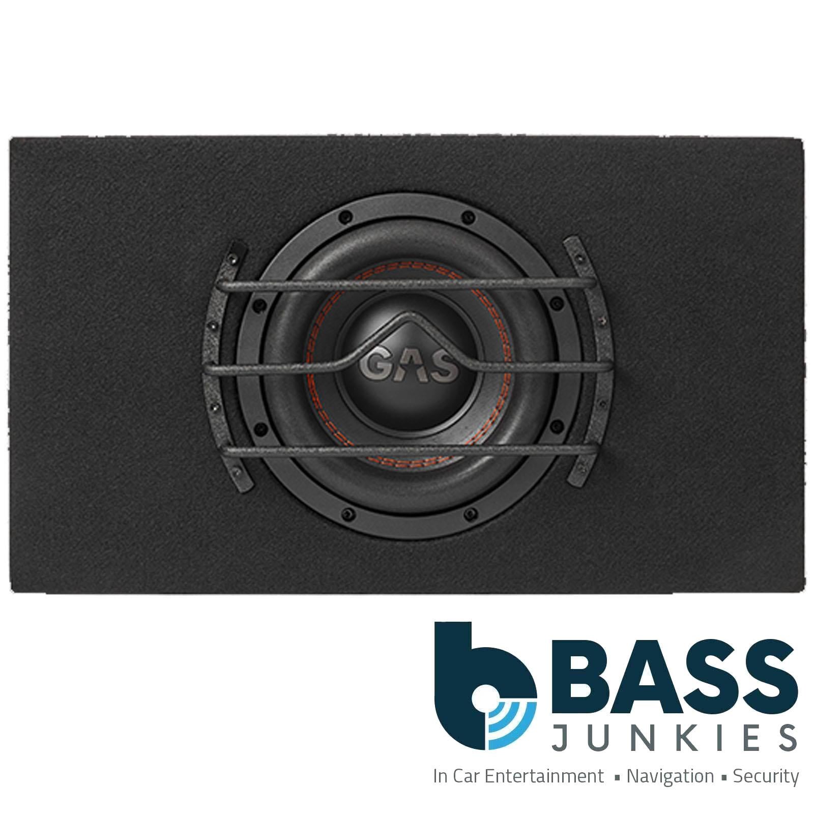 Gas MAX B1-18E - 1000 Watts 8 Inch 20cm Vented Enclosure Car Subwoofer
