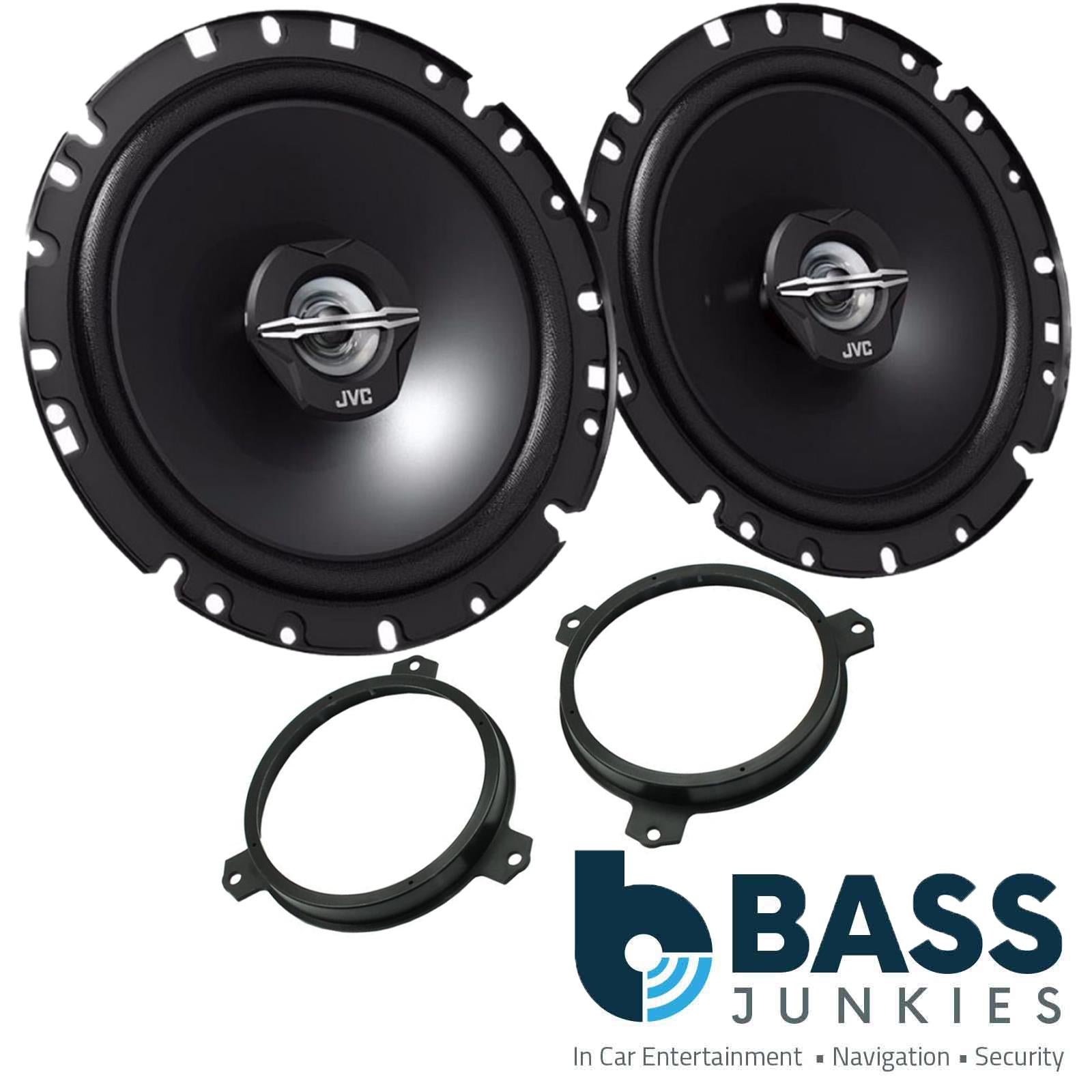 Citroen C1 2014 On MK2 JVC 17cm 6.3/4" 600 Watts 2 Way Front Door Car Speakers
