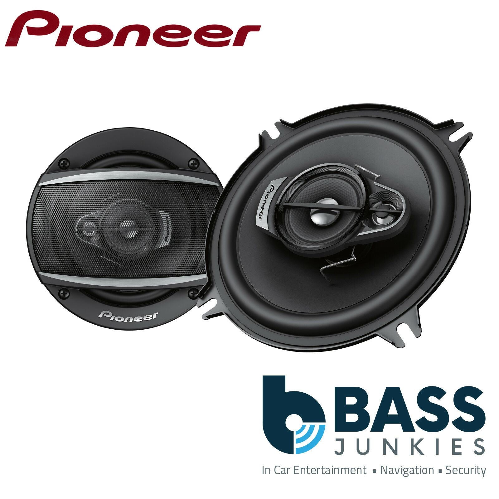Pioneer TS-A1370F 13cm 5.25" 600 Watts Car Door Shelf Coaxial Speaker System