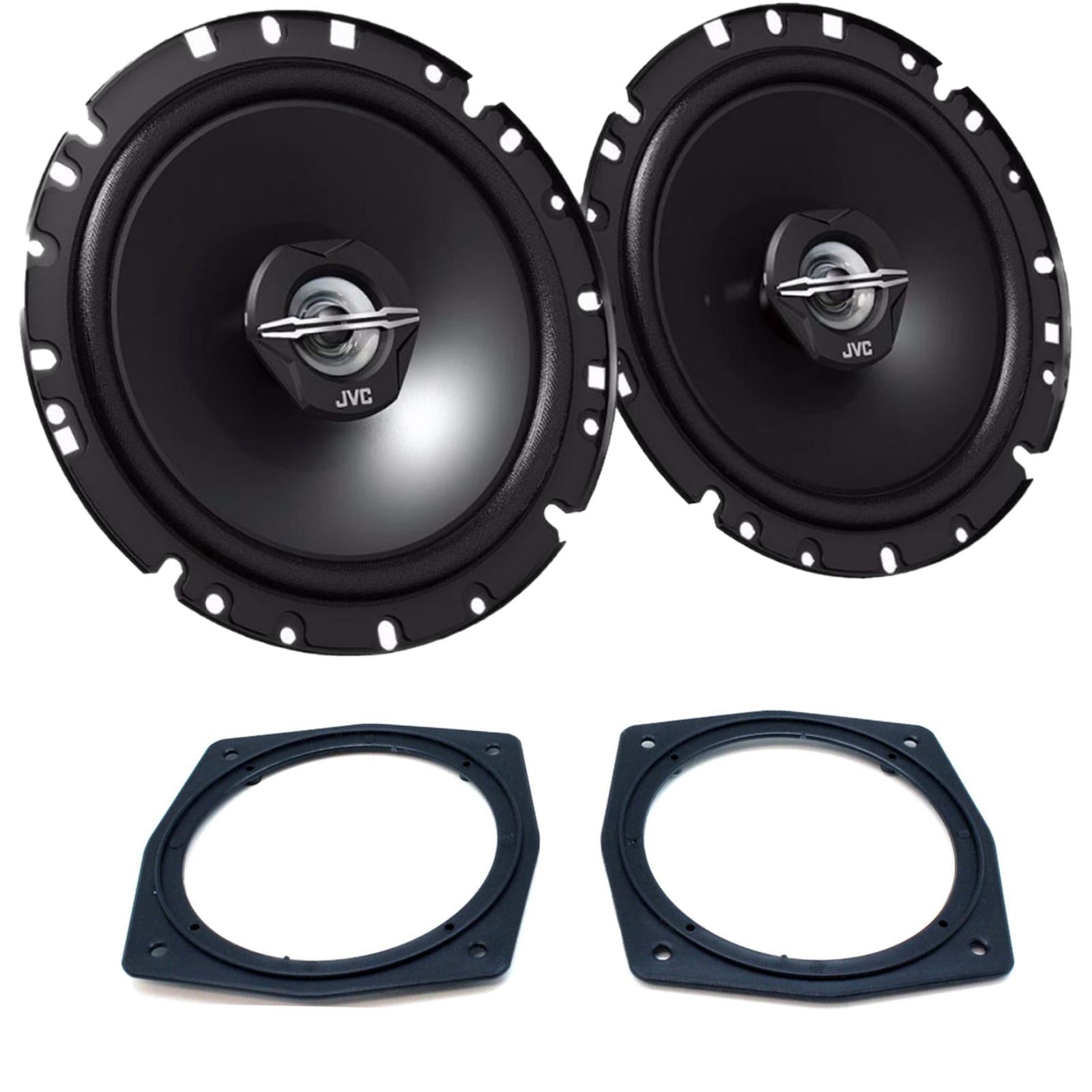 Audi TT MK2 2007-2014 JVC 17cm 6.3/4 Inch 600 Watts 2 Way Rear Side Car Speakers