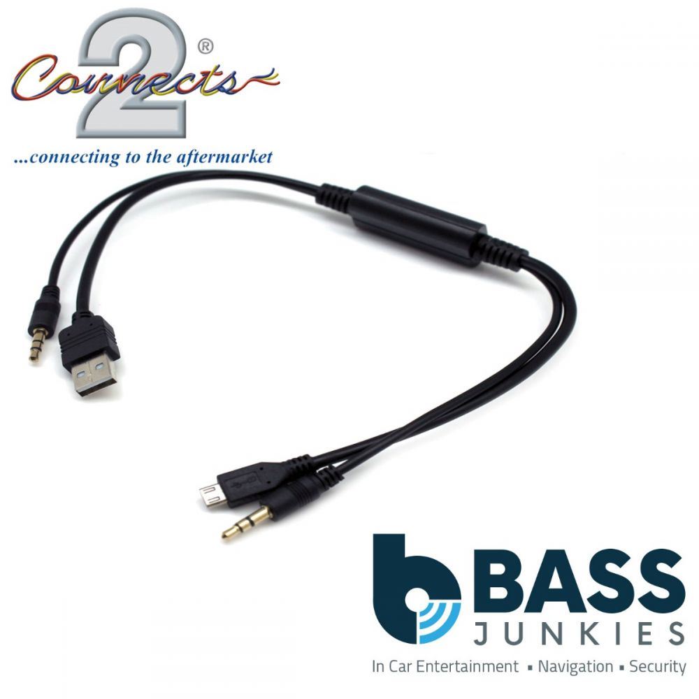 Connects2 CT29BM06 BMW All-Models Car Stereo Android iPhone iPod Aux In Adapter Lead