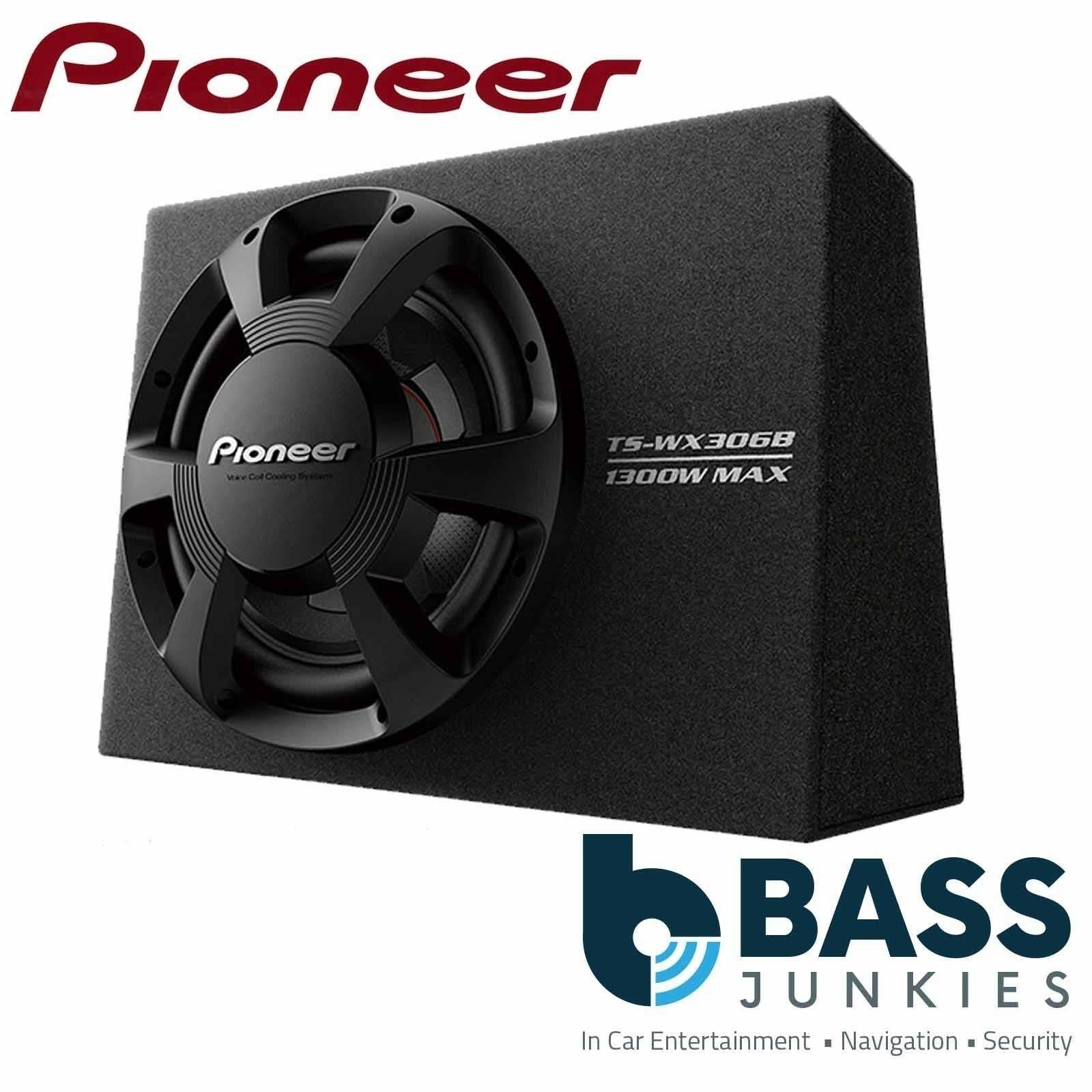 Pioneer TS-WX306B 30cm Pre-Loaded in 1300 Watts Sealed Enclosure