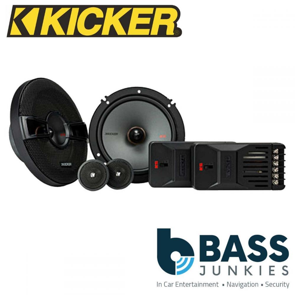 Kicker KSS6504 - 6.5" 17cm 160mm 250 Watts Car Front Rear Door Component Speakers