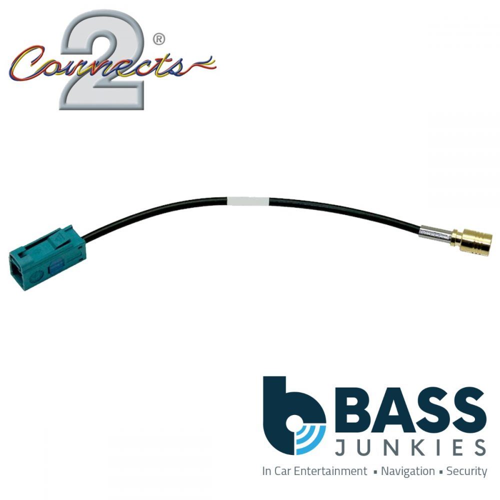 Connects2 CT27AA162 - Female Fakra - Female SMB Car Antenna Adaptor Lead