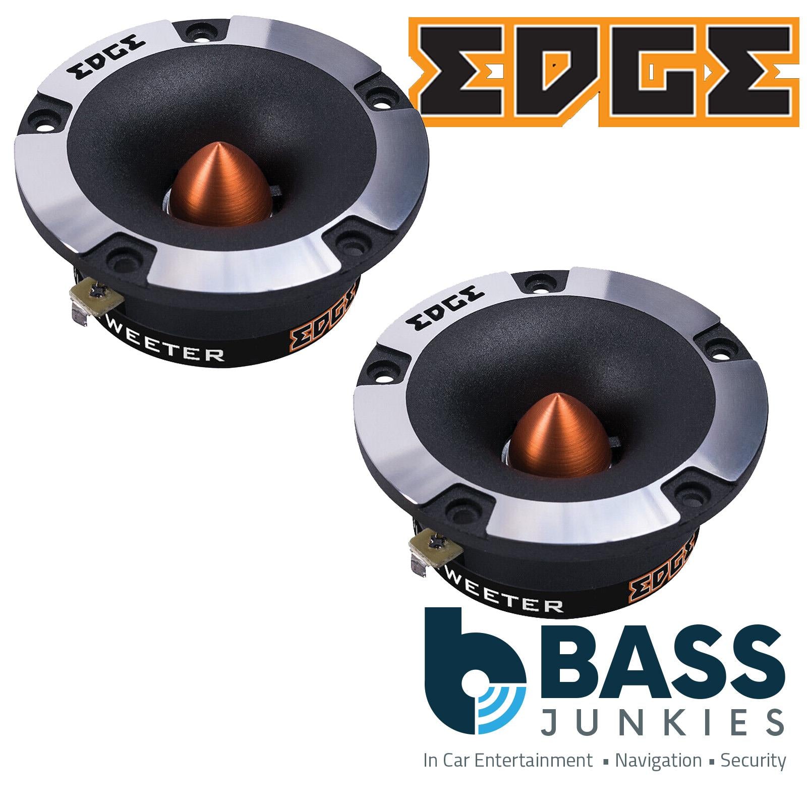 EDGE EDBPRO37T-E0 - DB Series 3.7" inch 300 Watts Car Bullet Tweeters - Pair