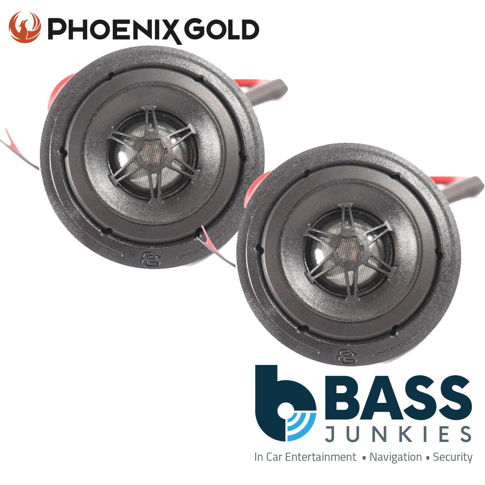 Phoenix Gold SXCS1T - SX Series 1" Inch 20mm Car Speaker Tweeters