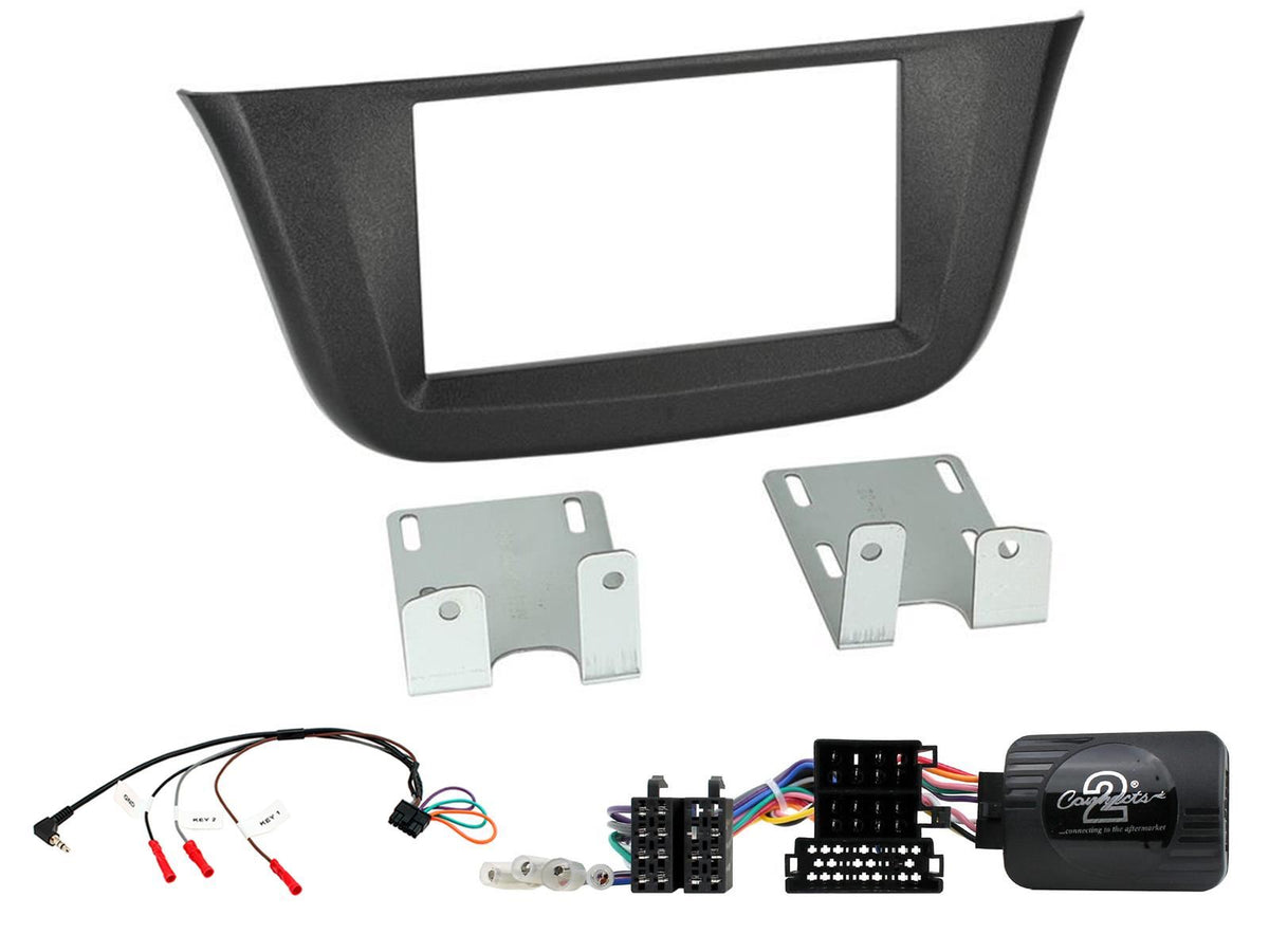 Double Din Stereo Fitting Kit + Steering Controls to fit Iveco Daily 2014-21