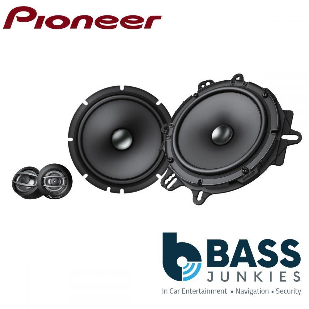 Pioneer TS-A1600C 16.5cm 6.5" 350 Watts 2-Way Component Car Audio Speaker System