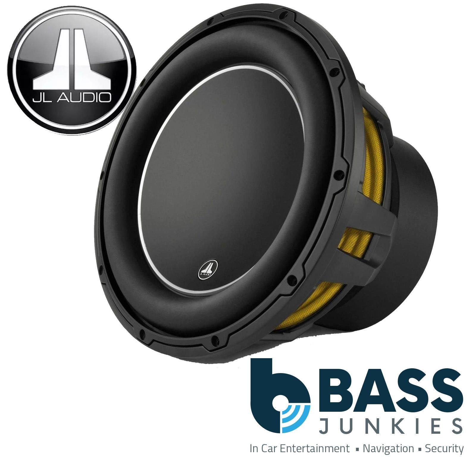 JL Audio 10W6v3-D4 - W6v3 Sub 600 Watts 10" 25cm Dual 4 Ohm Car Subwoofer