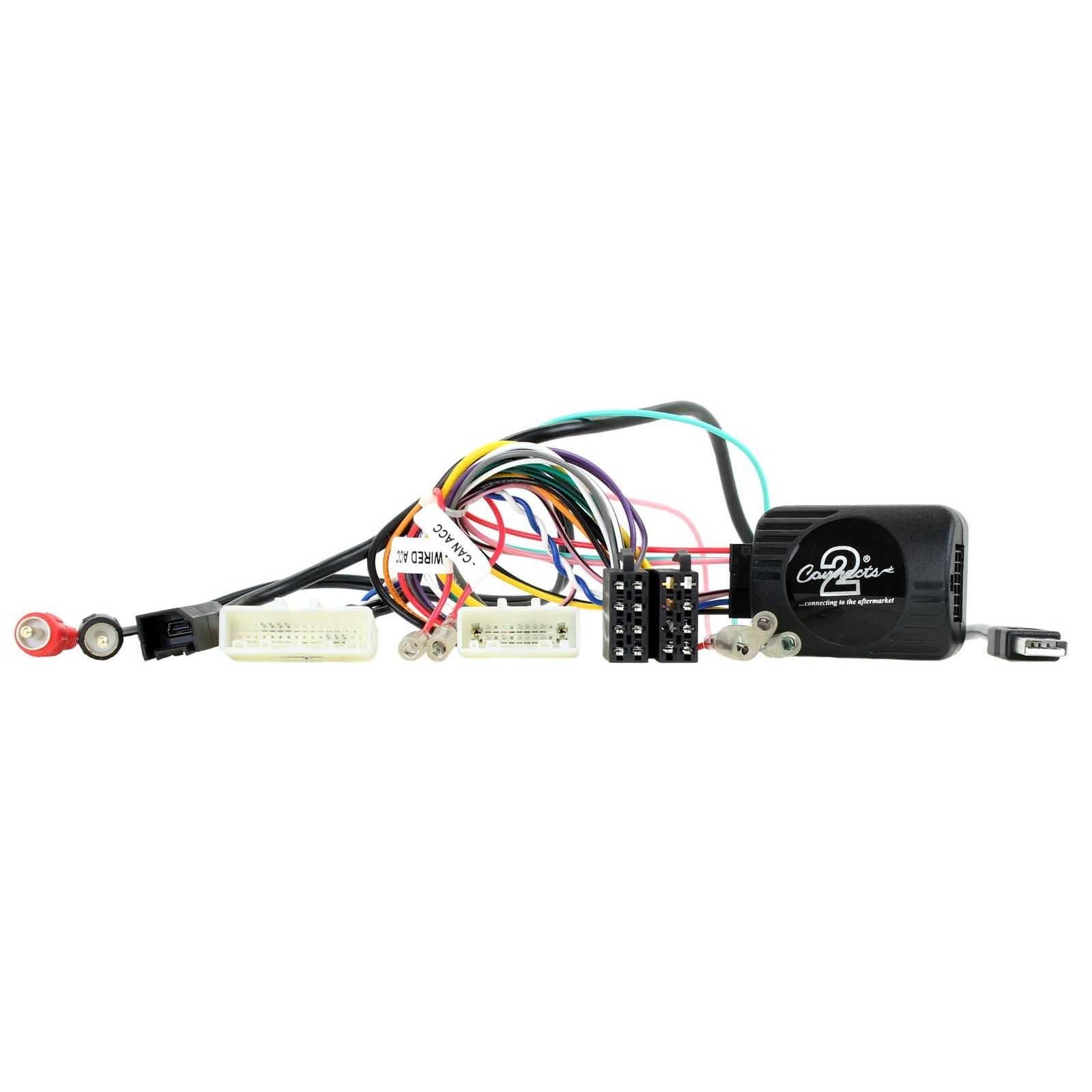 Connects2 CTSNS009.2 Nissan Qashqai X-Trail Pulsar Car Stereo Radio Steering Wheel Interface Stalk Control