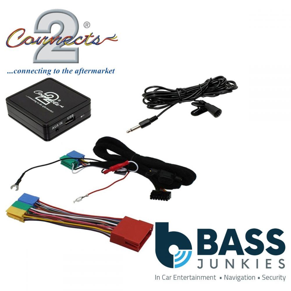 Audi A4 1997-2005 Bluetooth Music Streaming Handsfree Car Kit AUX In CTAADBT003