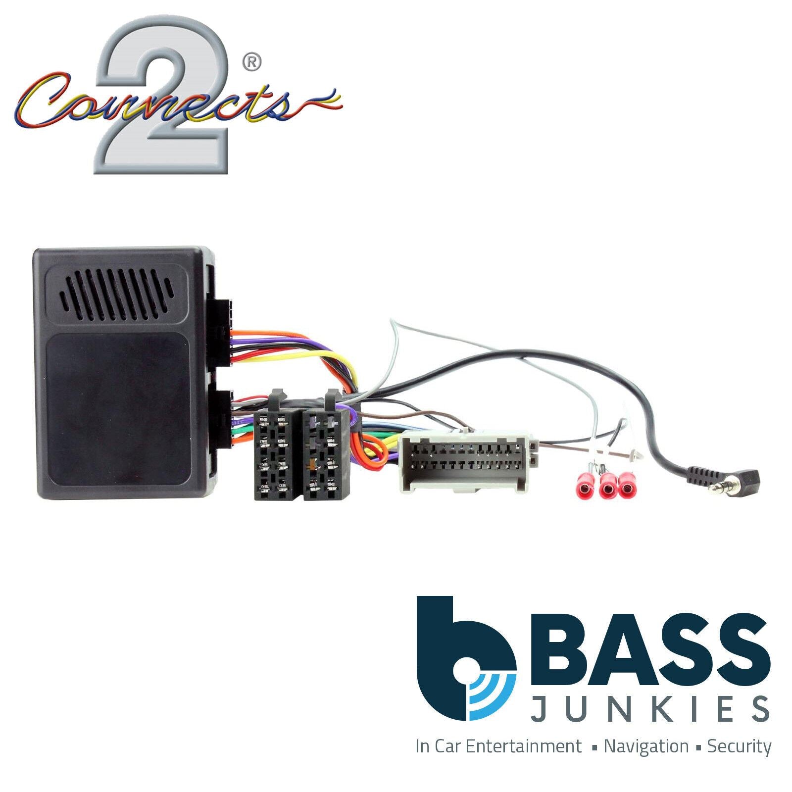 Connects 2 CTSGM003.2 - Chevrolet Saturn Oldsmobile Pontiac GMC Car Stereo Steering Wheel Stalk Control Interface