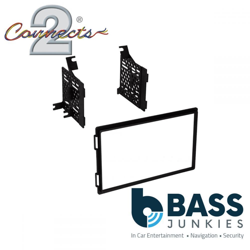 Connects2 CT23NS41 - Nissan Frontier, Pathfinder, Titan, Xterra Double Din Fascia Kit