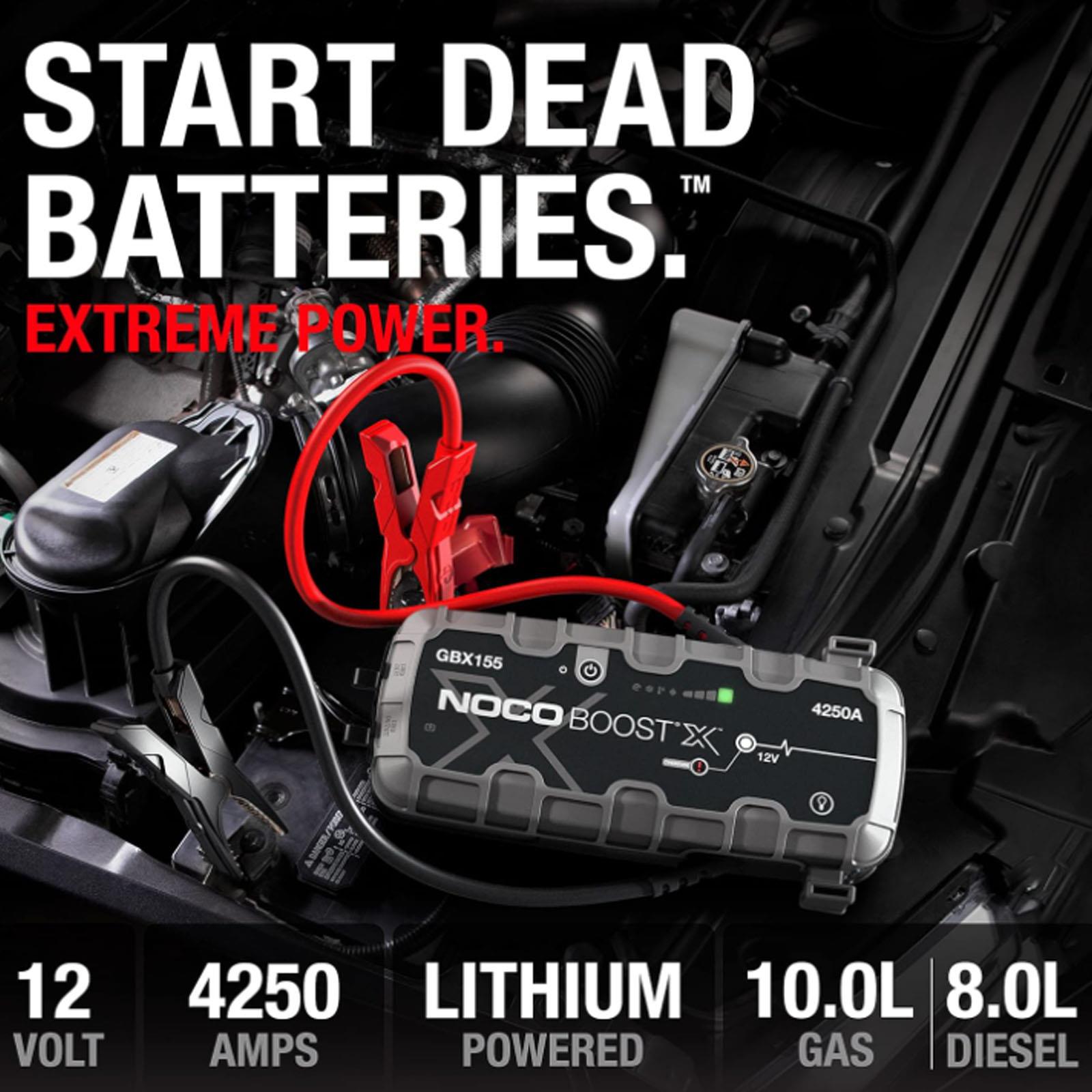 NOCO GBX155 - 4250A UltraSafe Lithium Jump Starter Power Bank USB-C 12V