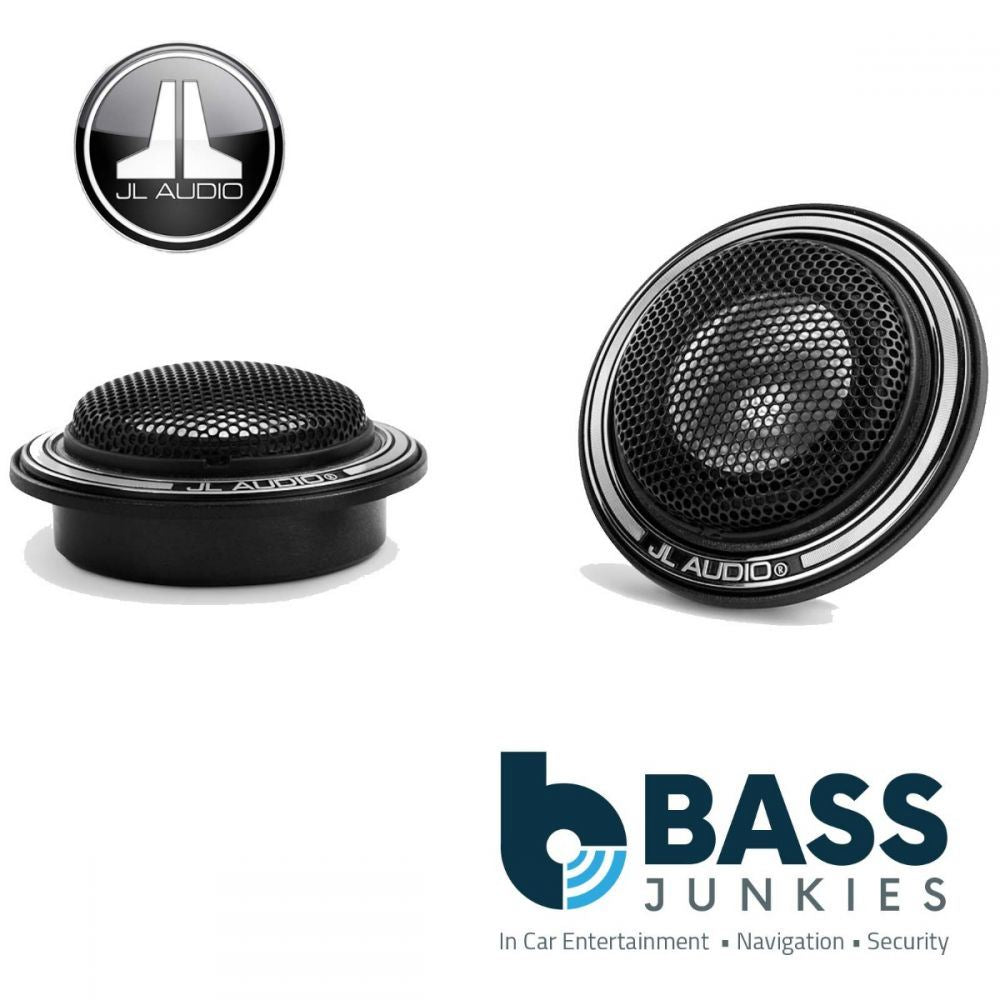 JL Audio ZR100-CT - ZR 1" 25mm 225 Watts Aluminun Dome Component Tweeters Pair with Crossovers
