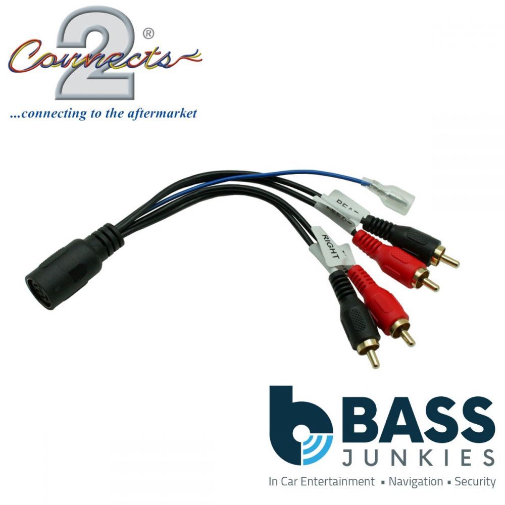 Connects2 CT20VL05 - Volvo Car Stereo Radio ISO Harness Adapter Lead