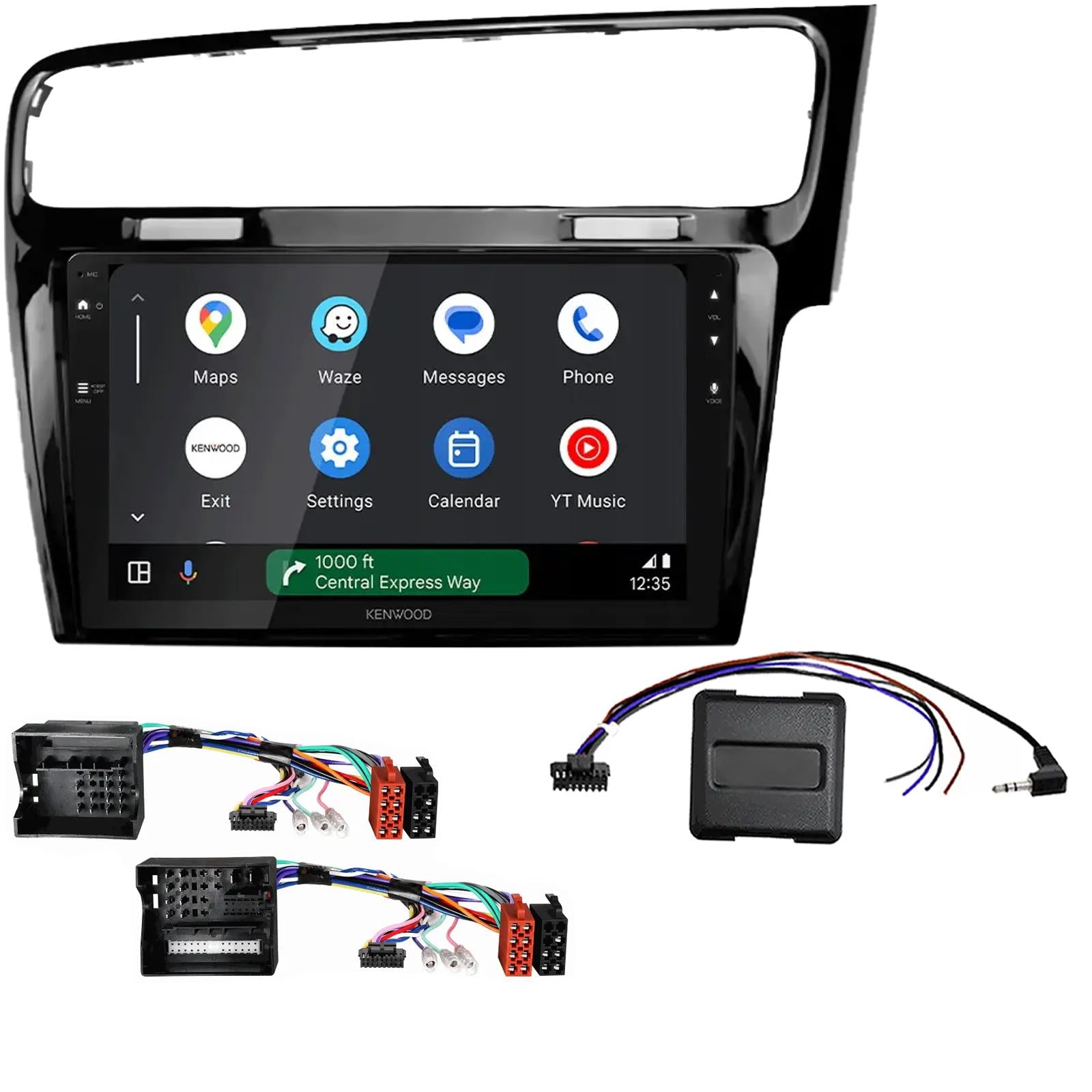 Kenwood 9" CarPlay Android Car Stereo Kit For Volkswagen Golf MK7 RHD 2017 On