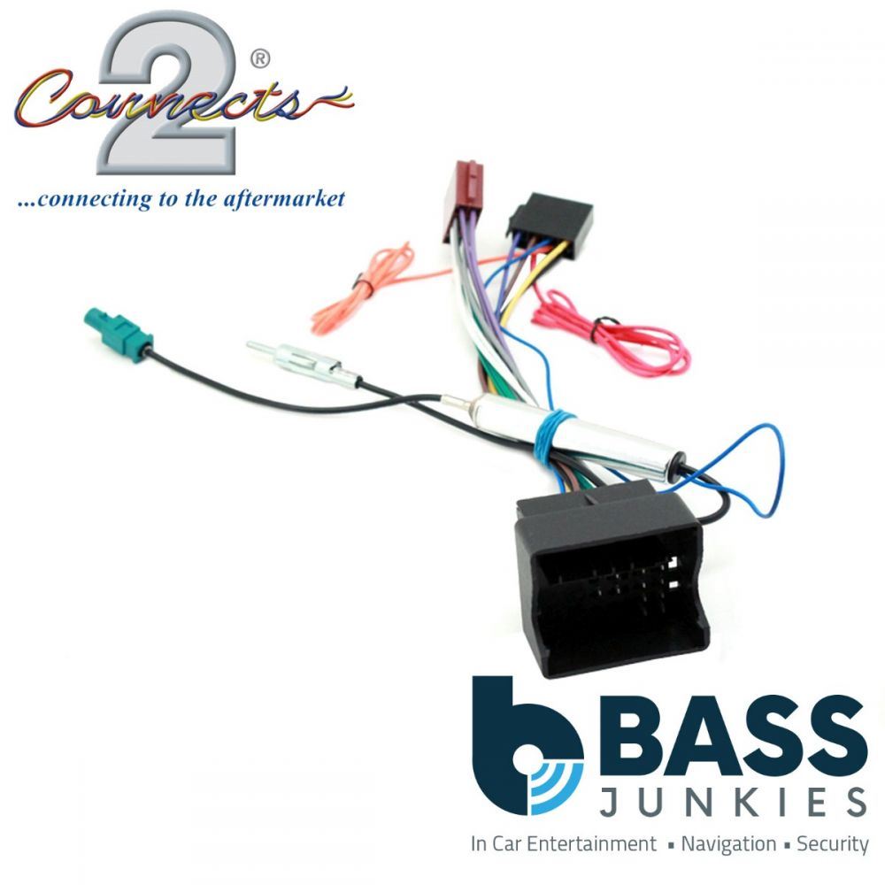 Connects2 CT20VX04 - Vauxhall Astra Corsa Meriva and Other Models Car Stereo Radio ISO Harness Adapter Lead