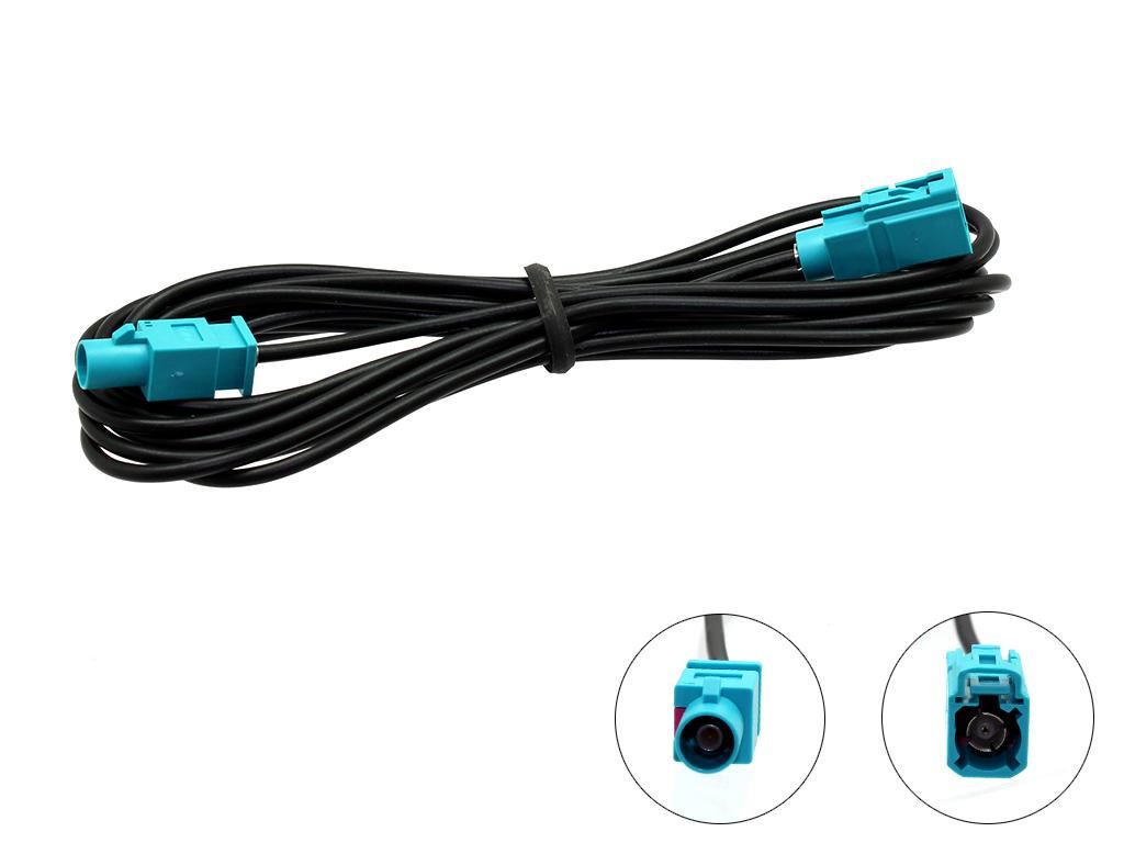 Connects2 CT27AA118 - Car Stereo 3 Meter Male Fakra to Female Fakra Extension Aerial Adaptor