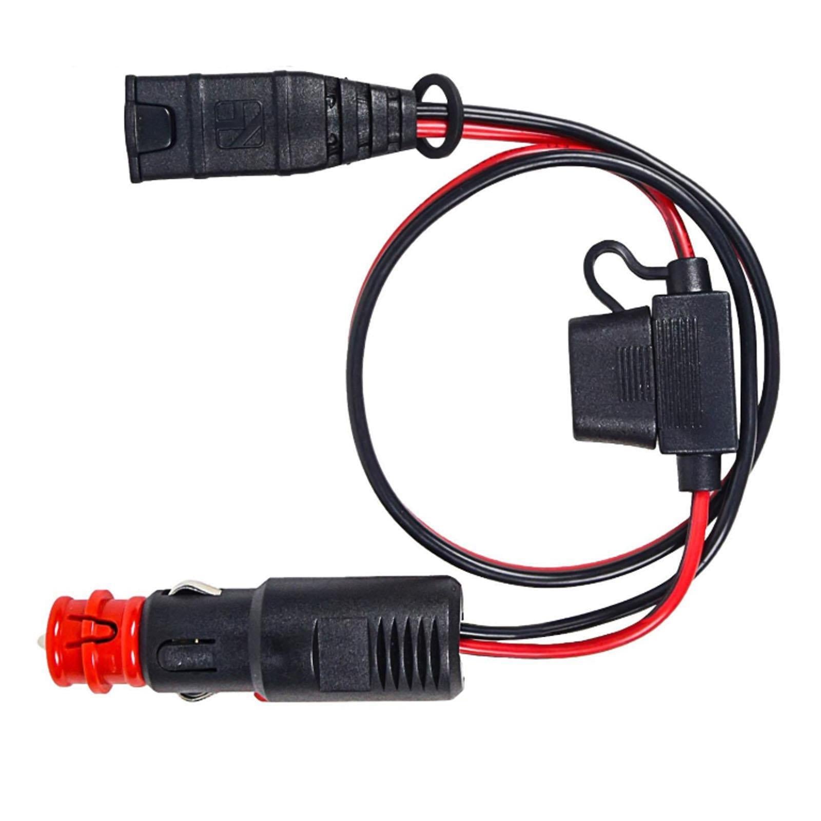 NOCO GC003 - X-Connect 12V Male Plug Adapter 20A Fused LED Indicator