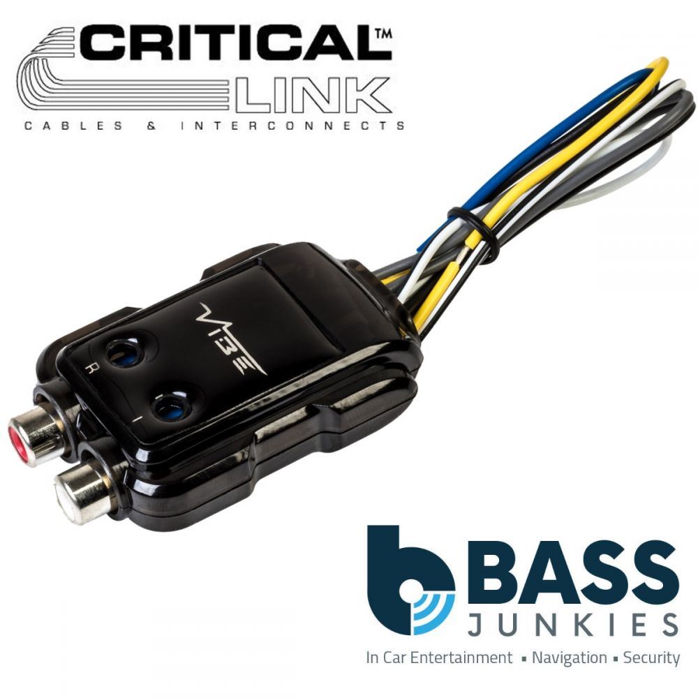 Vibe Critical Link LOC2-V5 - 2 Channel Car Stereo Amp Amplifier Line Converter