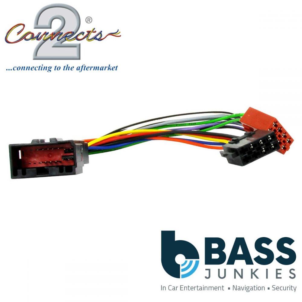 Connects2 CT20LR02 - Land Rover Discovery Freelander Range-Rover-Sport Car Stereo ISO Wiring Harness Adaptor Lead