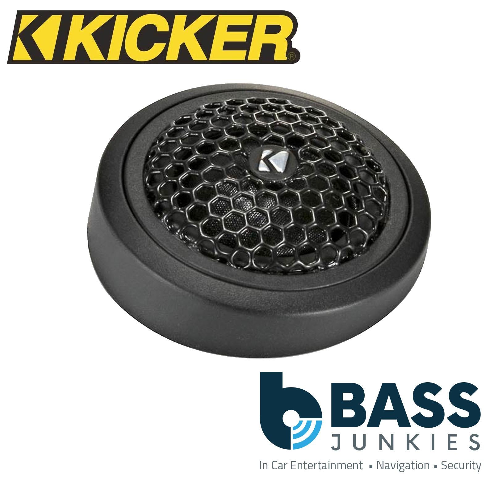 Kicker Pair 46KST2504 1 150 Watt Car Audio Tweeters 4-Ohm KST250