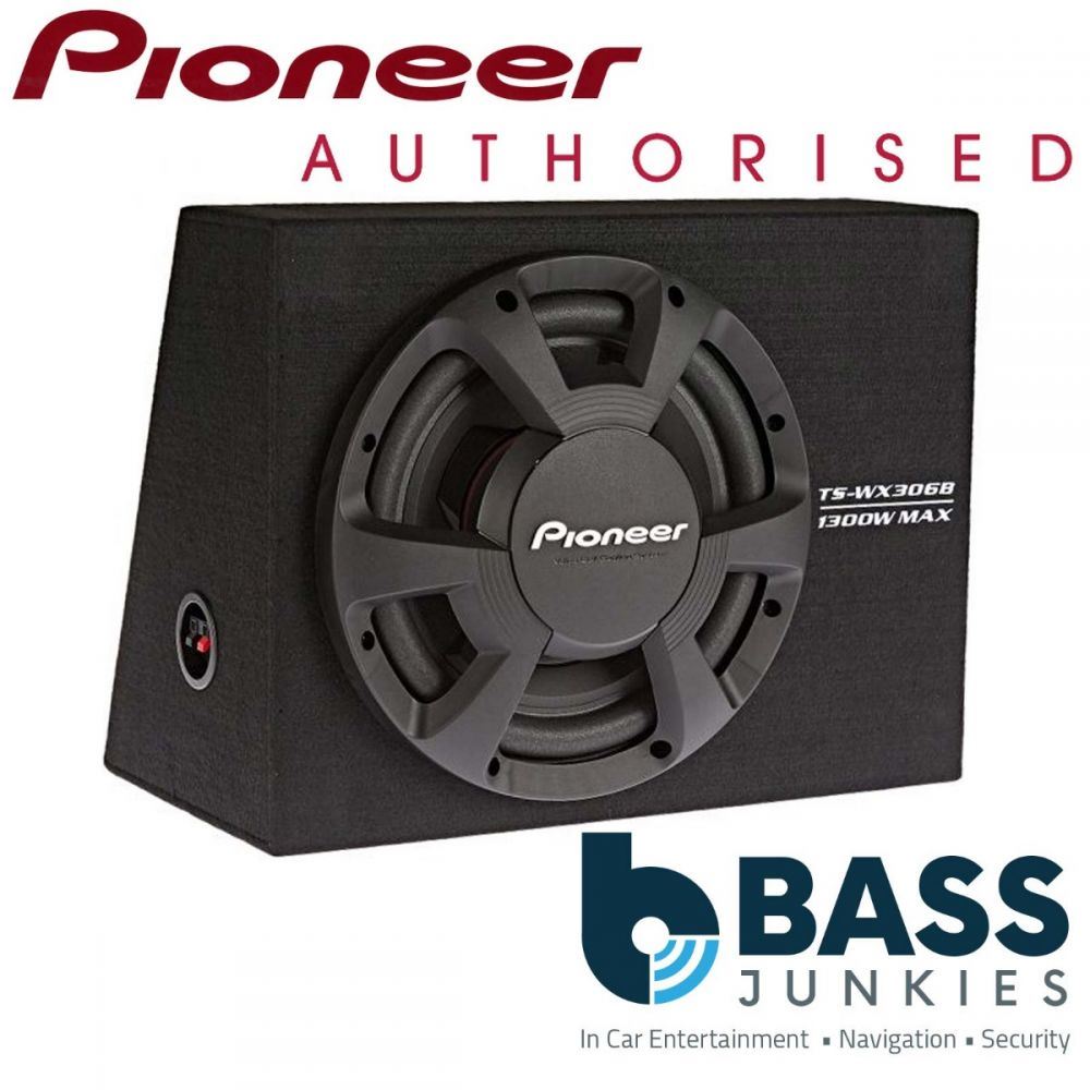 Pioneer TS-WX306B 30cm Pre-Loaded in 1300 Watts Sealed Enclosure