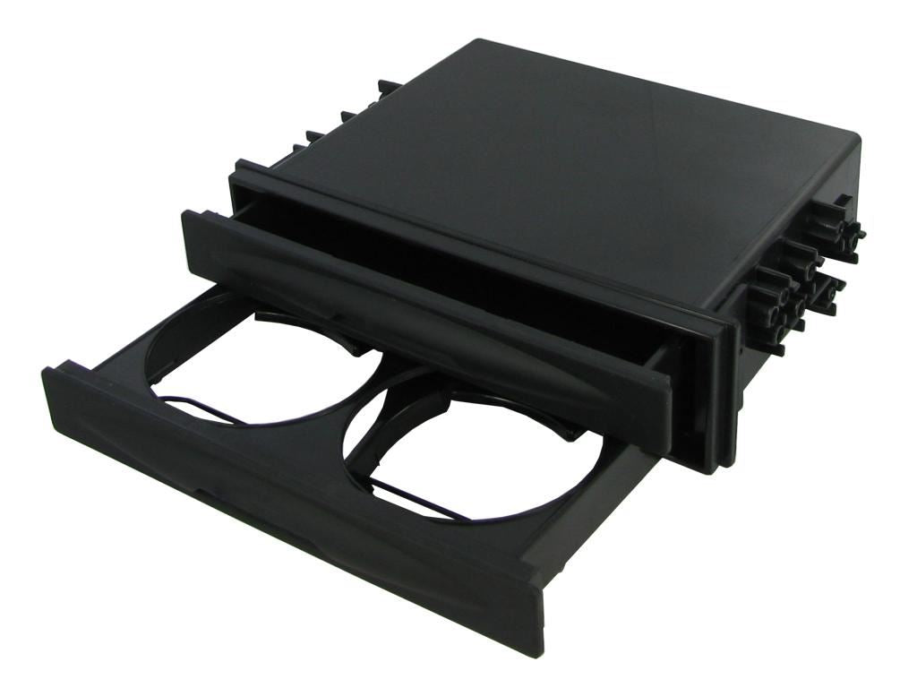 Connects2 CT24UV20 Universal Single-Din Tray and Dual-Cup Holder