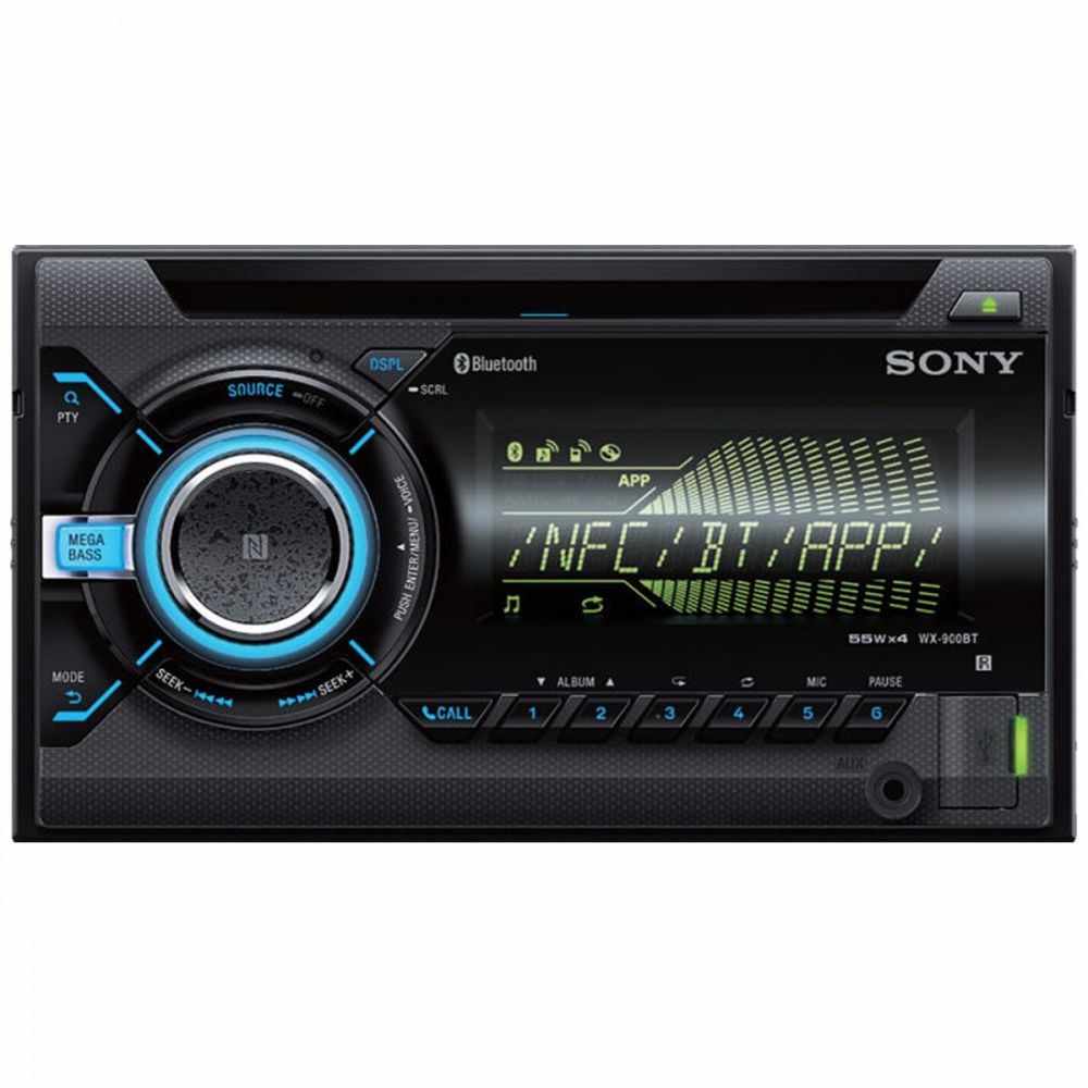 Sony WX-900BT - CD MP3 Bluetooth iPod iPhone USB AUX Car Stereo Radio Tuner Player (REFURBISHED)