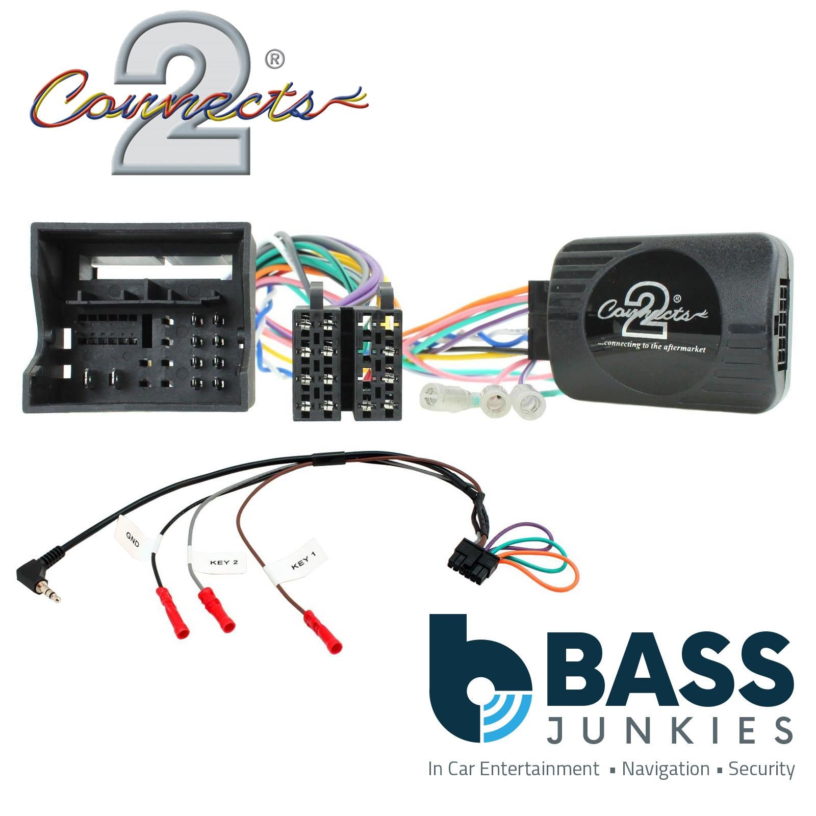 CTSVW018.2 - Steering Wheel Interface to fit VW Crafter Golf Polo Grand California & Skoda Kodiaq Vehicles