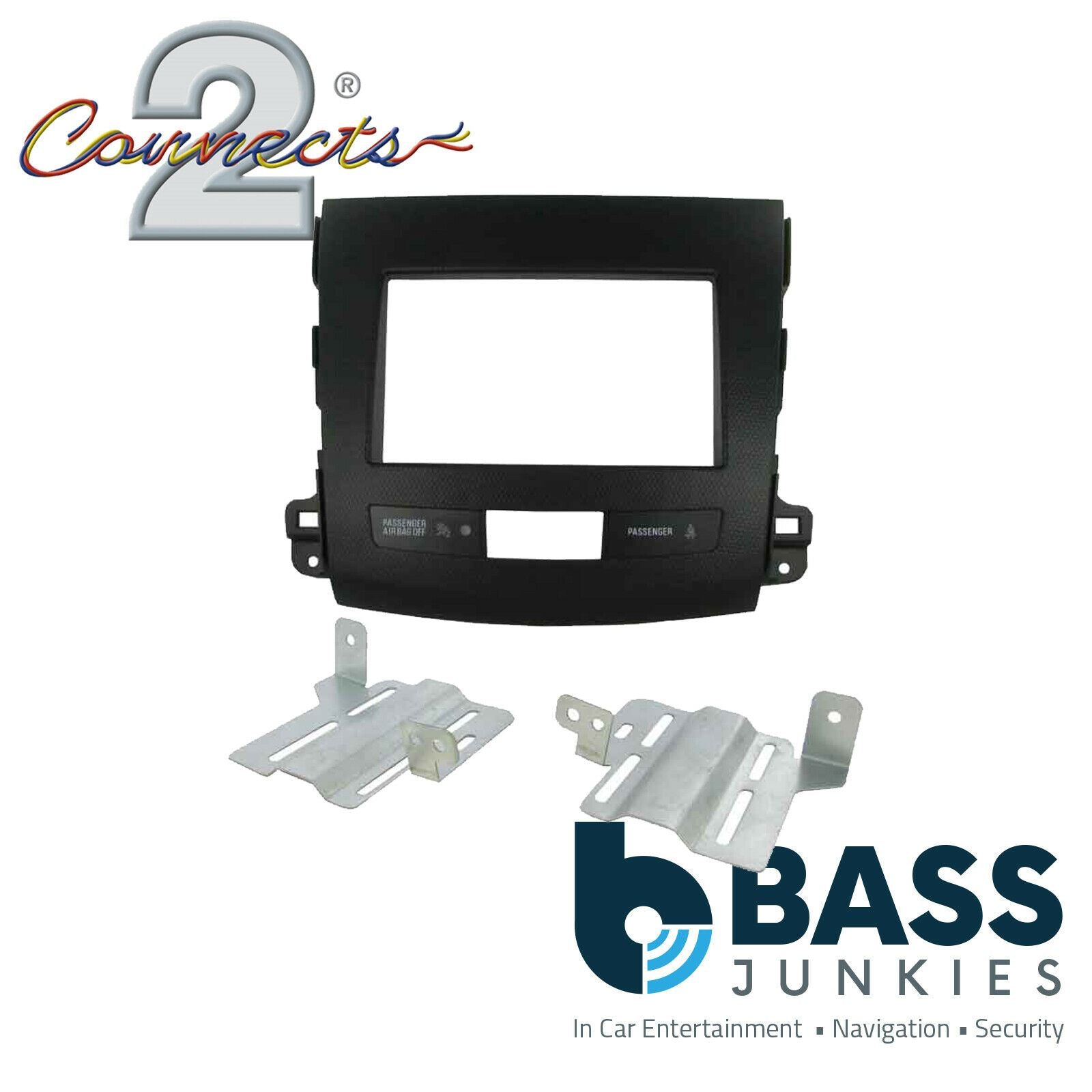 Connects2 CT23PE06 Peugeot 4007 2007 Onwards Car Stereo Double Din Fascia Panel