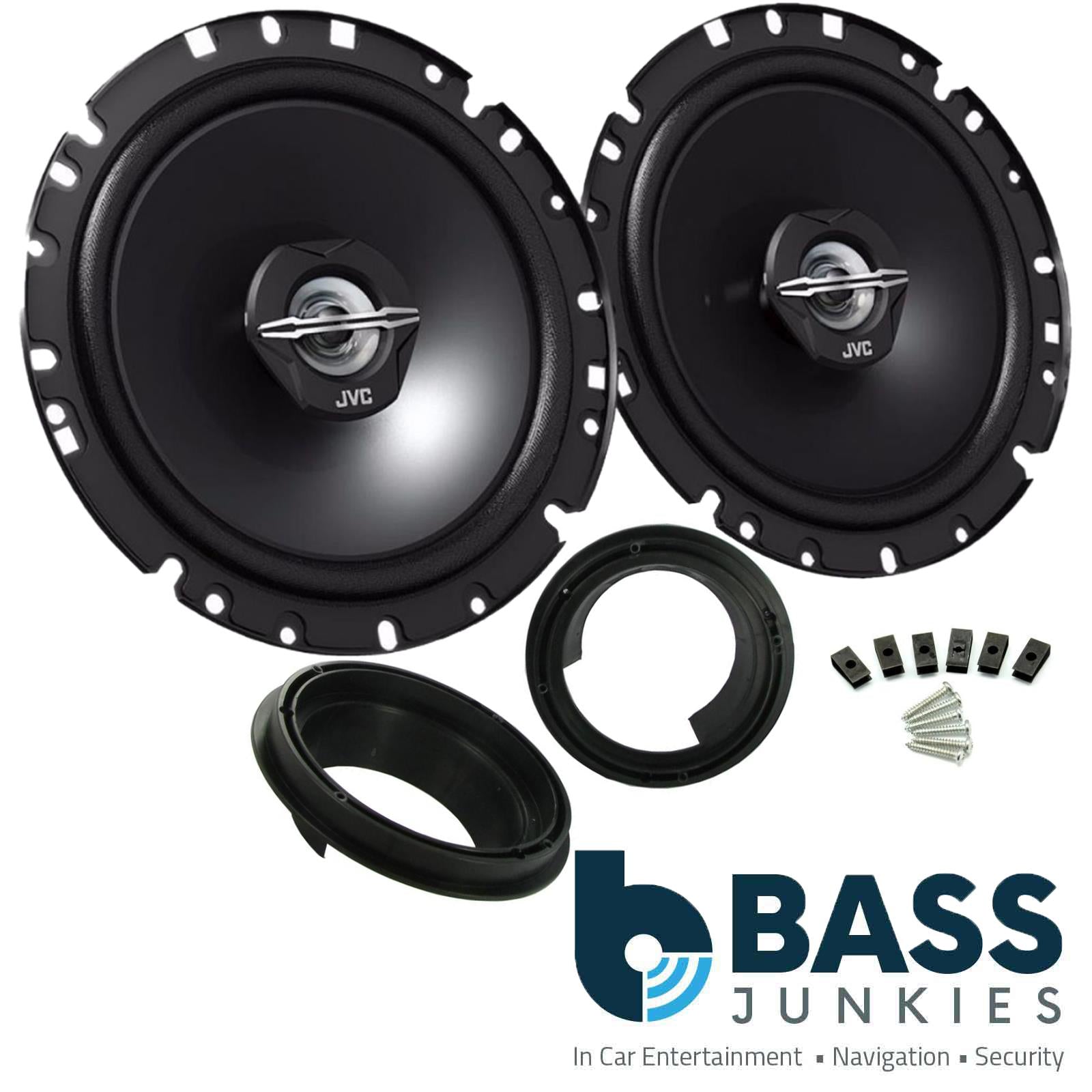 Suzuki Splash 08-14 JVC 17cm 6.5 Inch 600 Watts 2 Way Rear Door Car Speakers