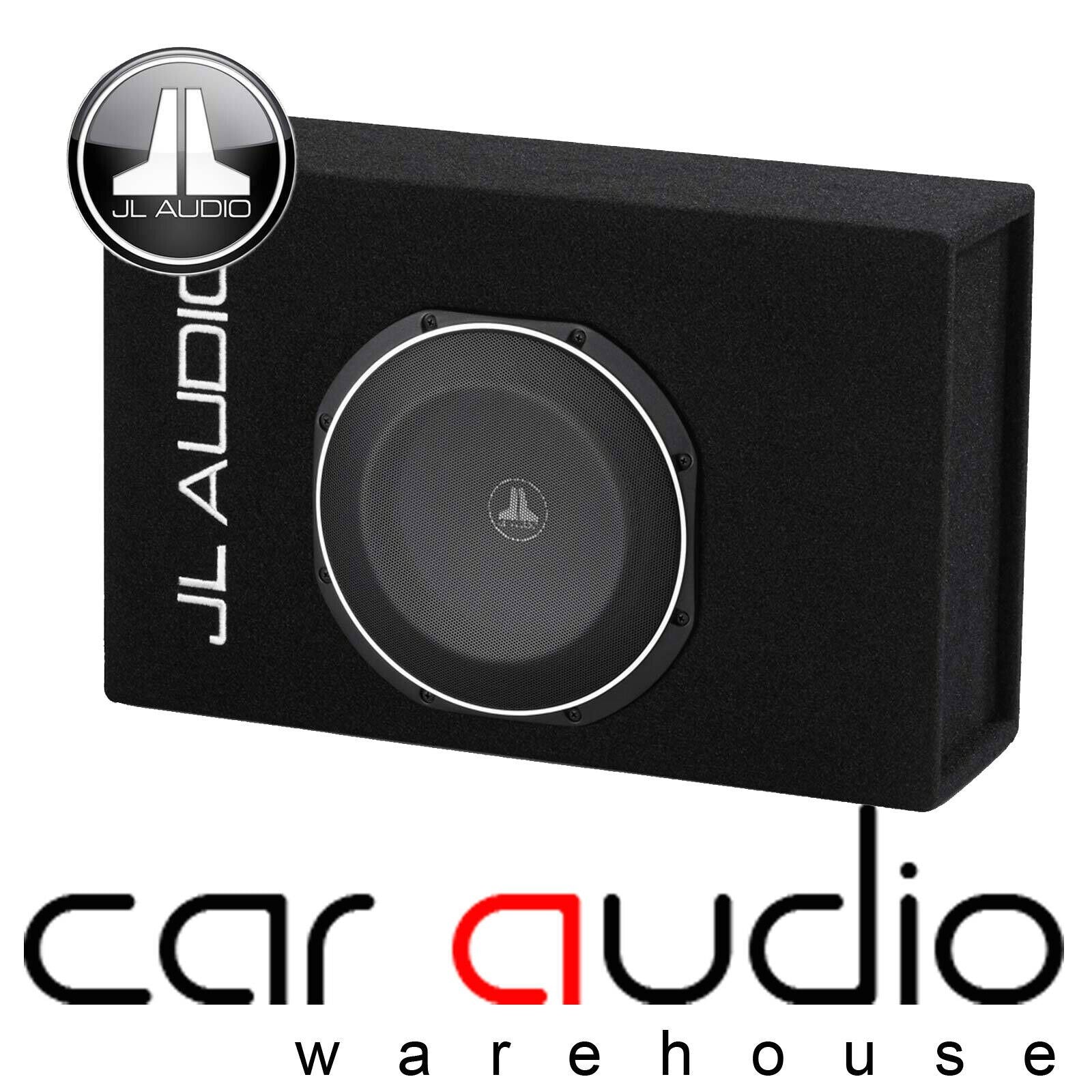 JL Audio CP112LG-TW1-2 - MicroSub Ported Car Bass Box Enclosure with Single 12" Inch 300 Watts Driver (12TW1-2) Sub Subwoofer