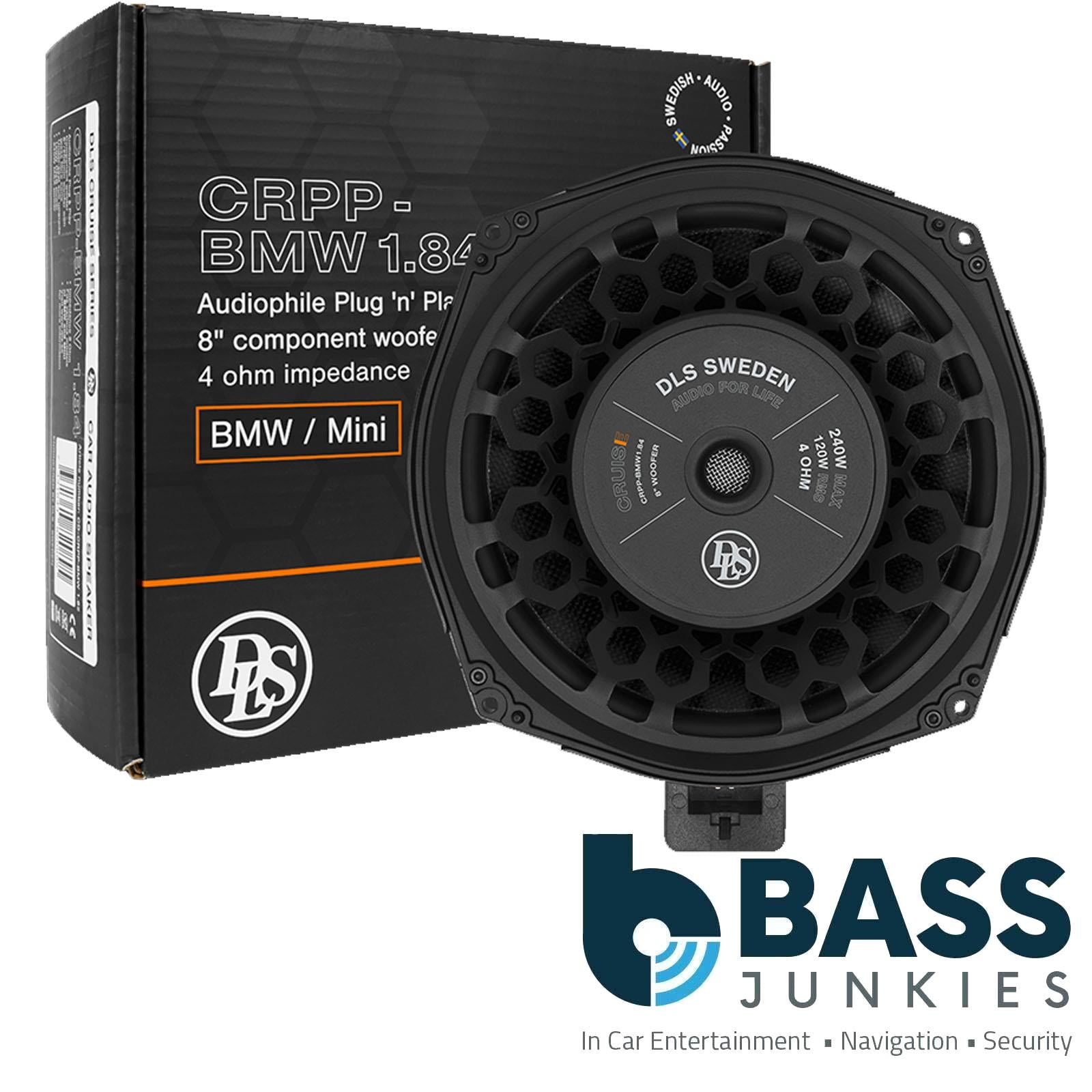 DLS CRPP-BMW1.84 - 8" 20cm 480 Watts BMW/MINI Front Underseat Car Subwoofer
