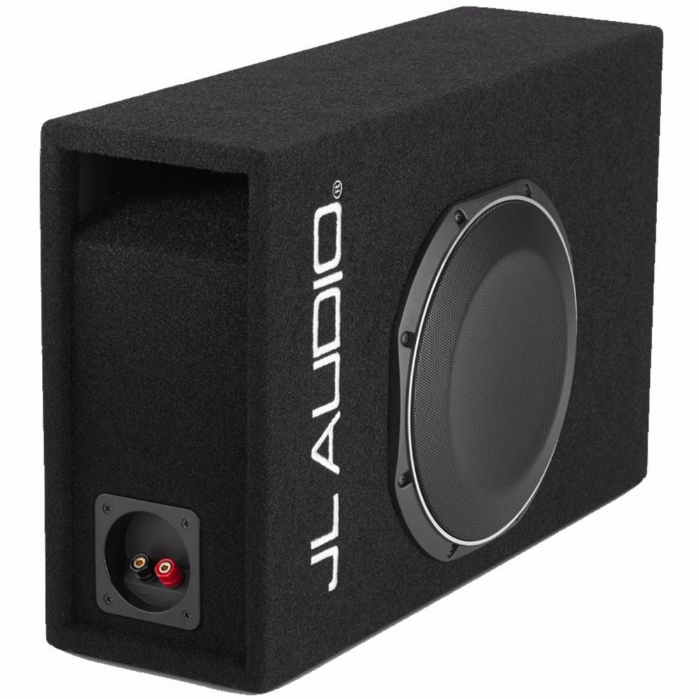 JL Audio CP110LG-TW1-2 – 10″ TW1 Subwoofer (300W, 2Ω) in Ported Enclosure, Black Carpet