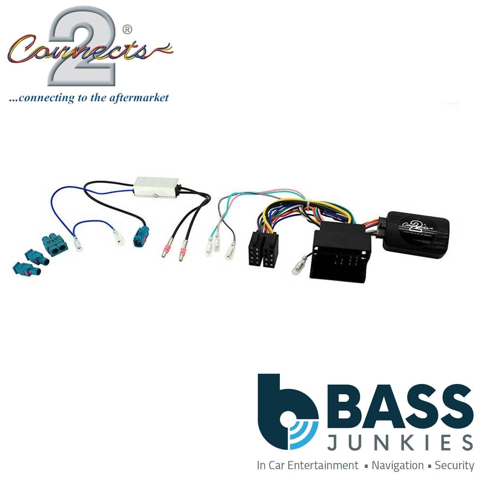 Connects 2 CTSSK002.2DA - Skoda Octavia, Superb, Fabia, Rapid, Yeti Car Stereo Steering Wheel Stalk Control Interface