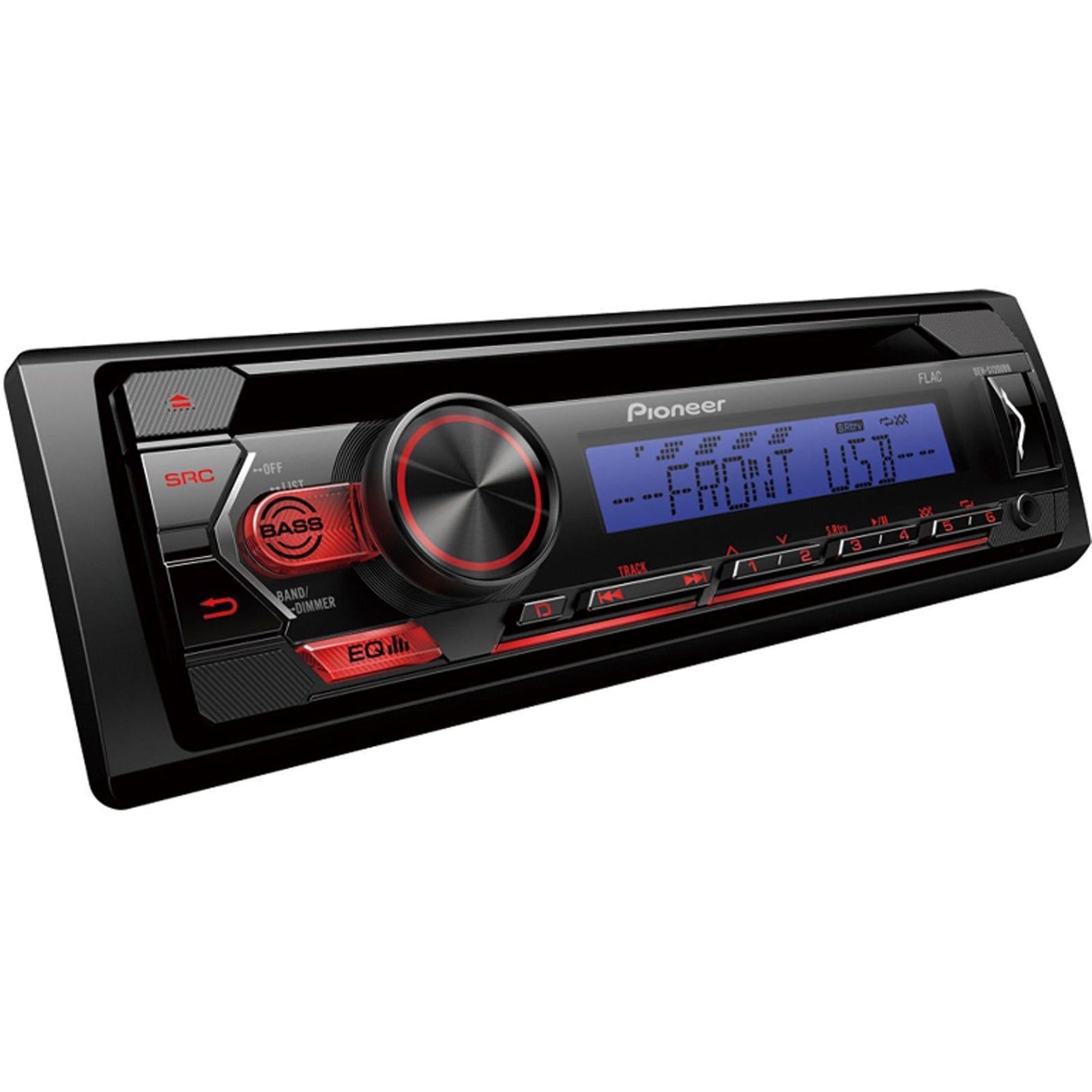 Pioneer DEH-S120UBB CD MP3 USB AUX Car Stereo Radio Blue & RED Display