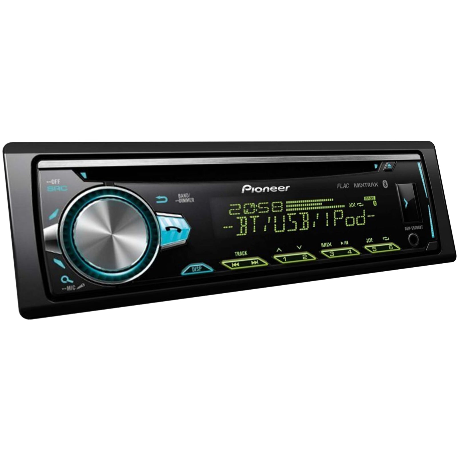 Pioneer DEH-S5000BT Single Din iPhone Android Bluetooth USB Spotify CD Tuner
