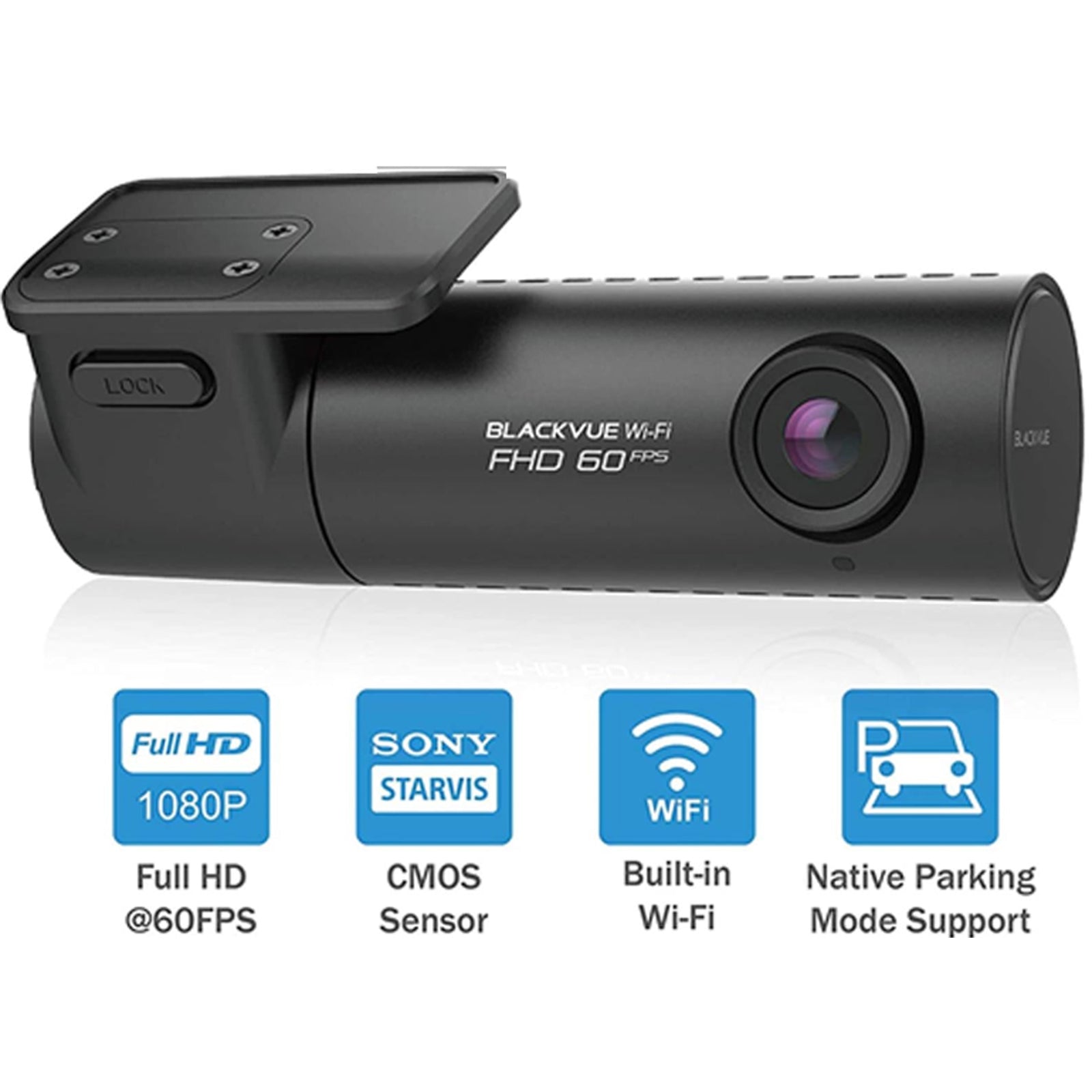 Blackvue DR750X 1CH 64GB GPS Full HD 1080p Wide Font Car Dash Camera WIFI Cloud @60fps Front Camera