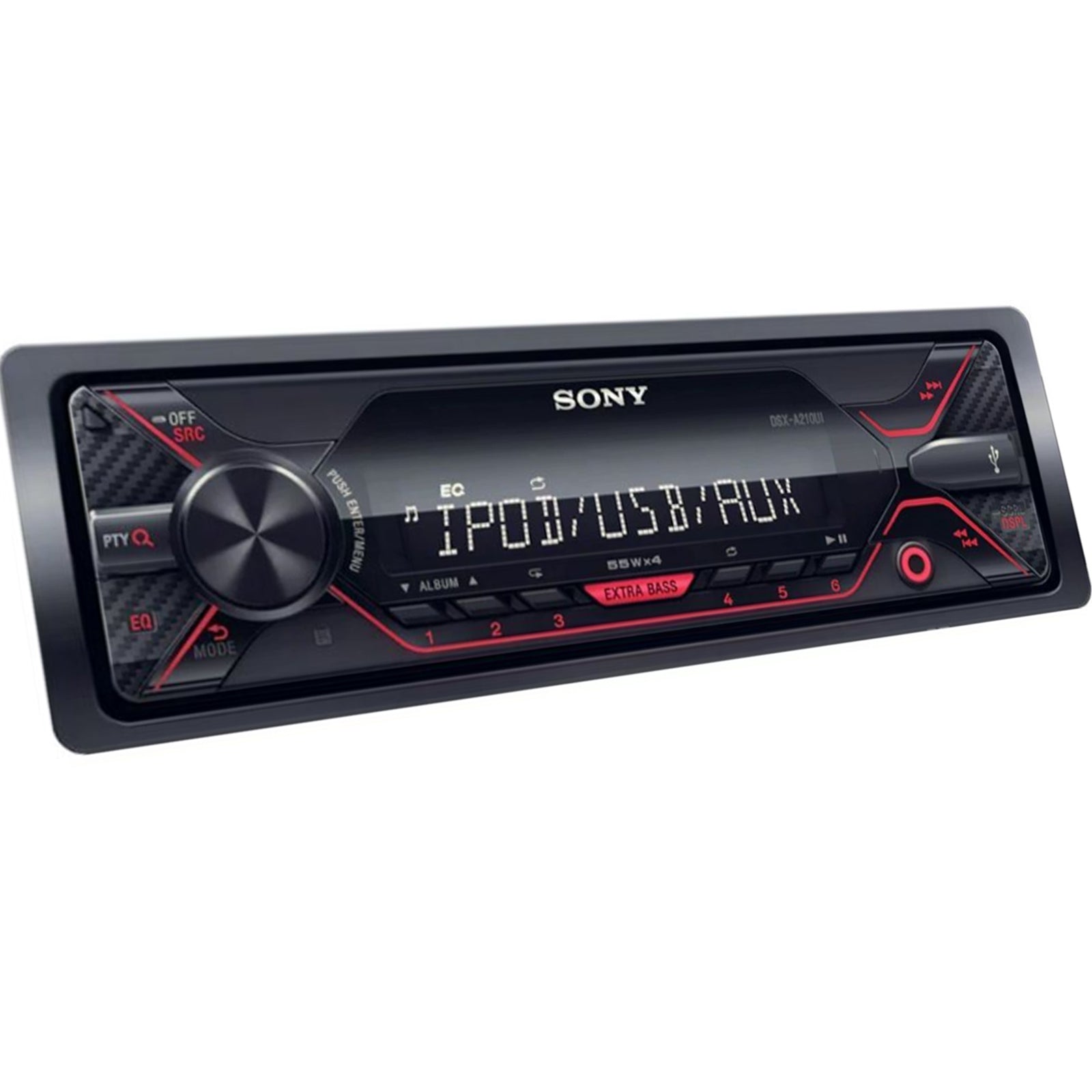 Sony DSX-A210UI Mechless Digital iPod iPhone USB Aux Car Stereo Radio Player